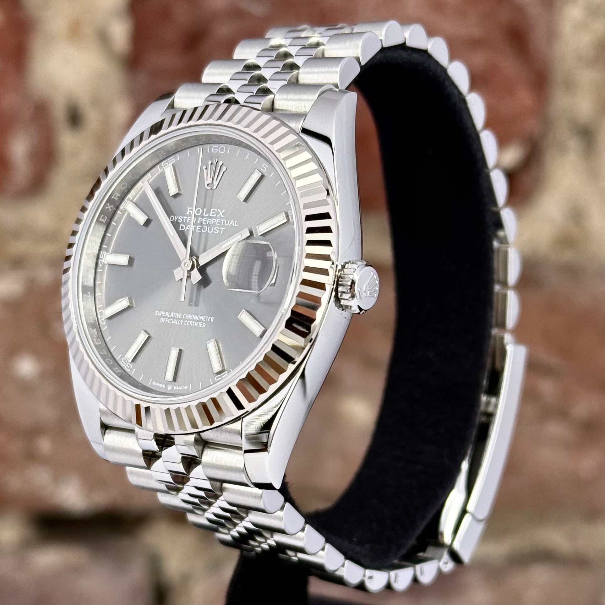 Rolex Datejust 41, Graues Zifferblatt, Modell 2020, Ref.126334