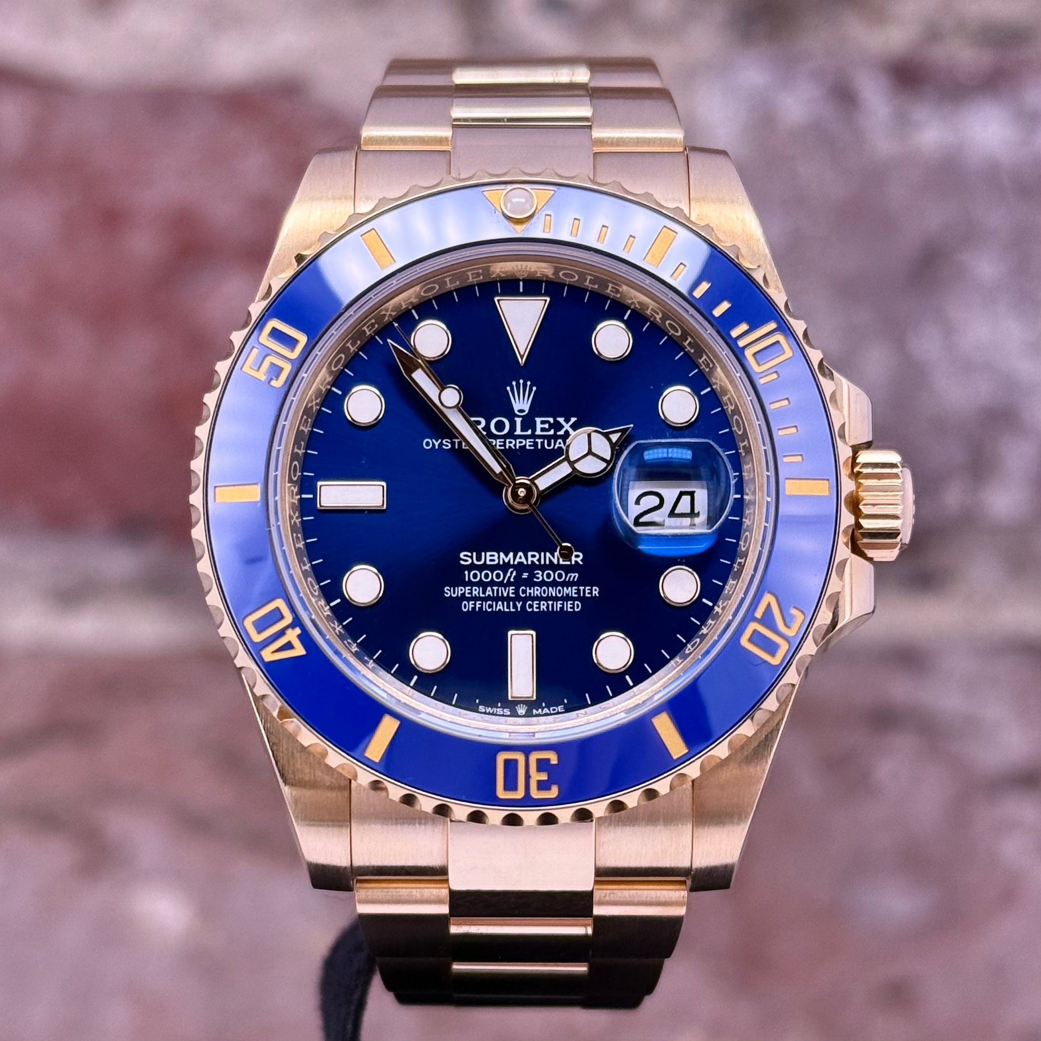 Rolex Submariner Date - Blaues Zifferblatt, Modell 2022, Ref. 126618LB