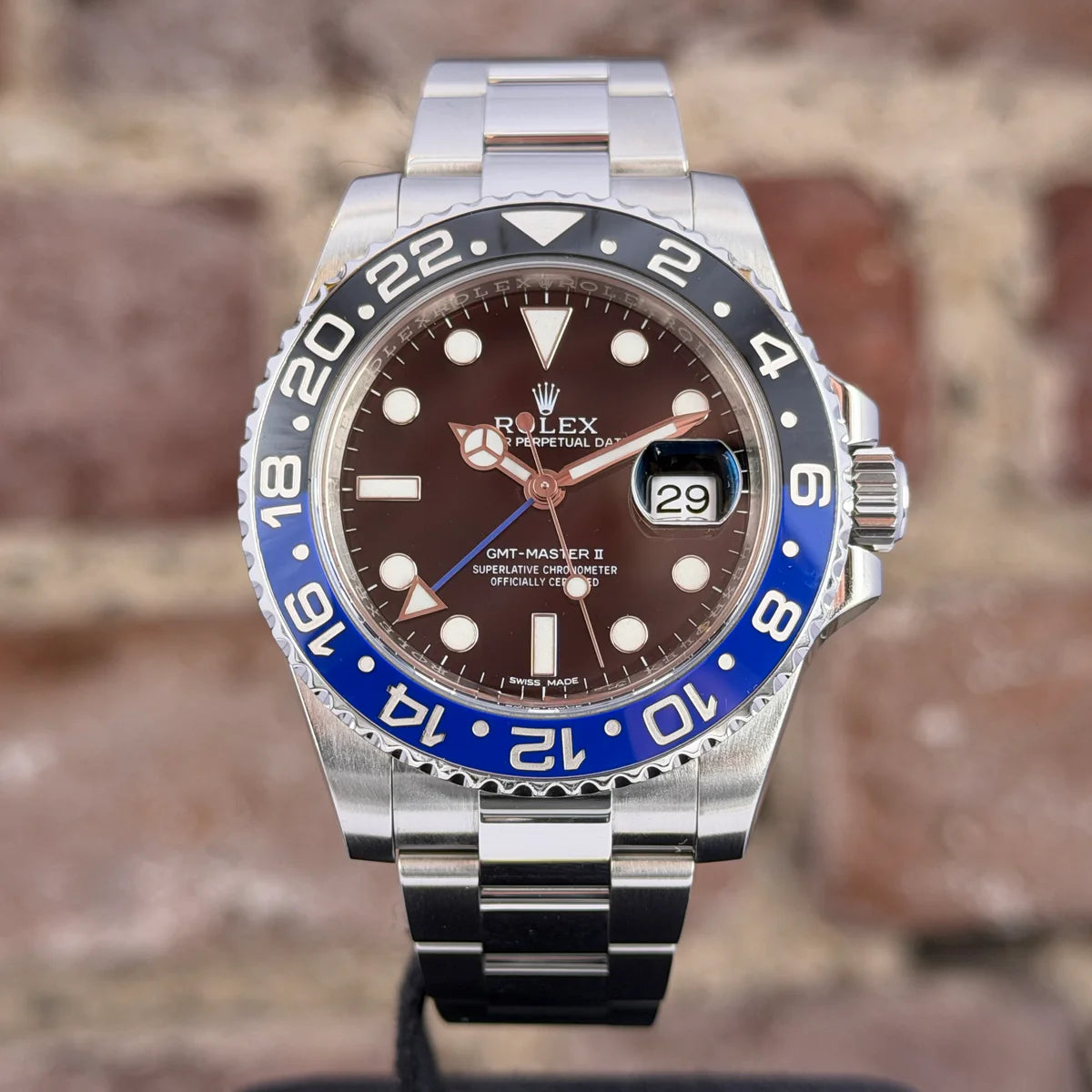Rolex GMT-Master II - Schwarzes Zifferblatt, Modell 2026, Ref. 126710BLNR