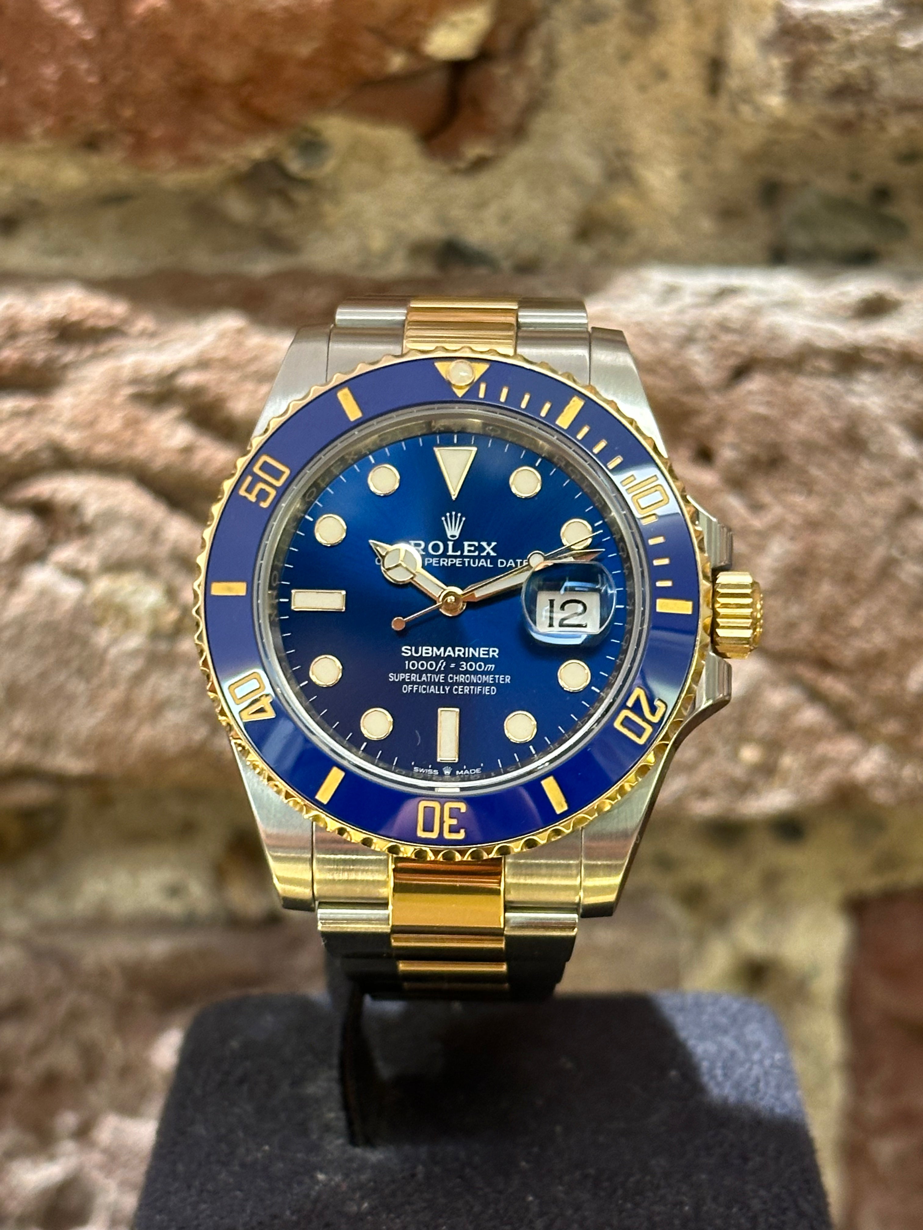 Rolex Submariner 41 - Blaues Zifferblatt, Modell 2022, Ref.126613LB