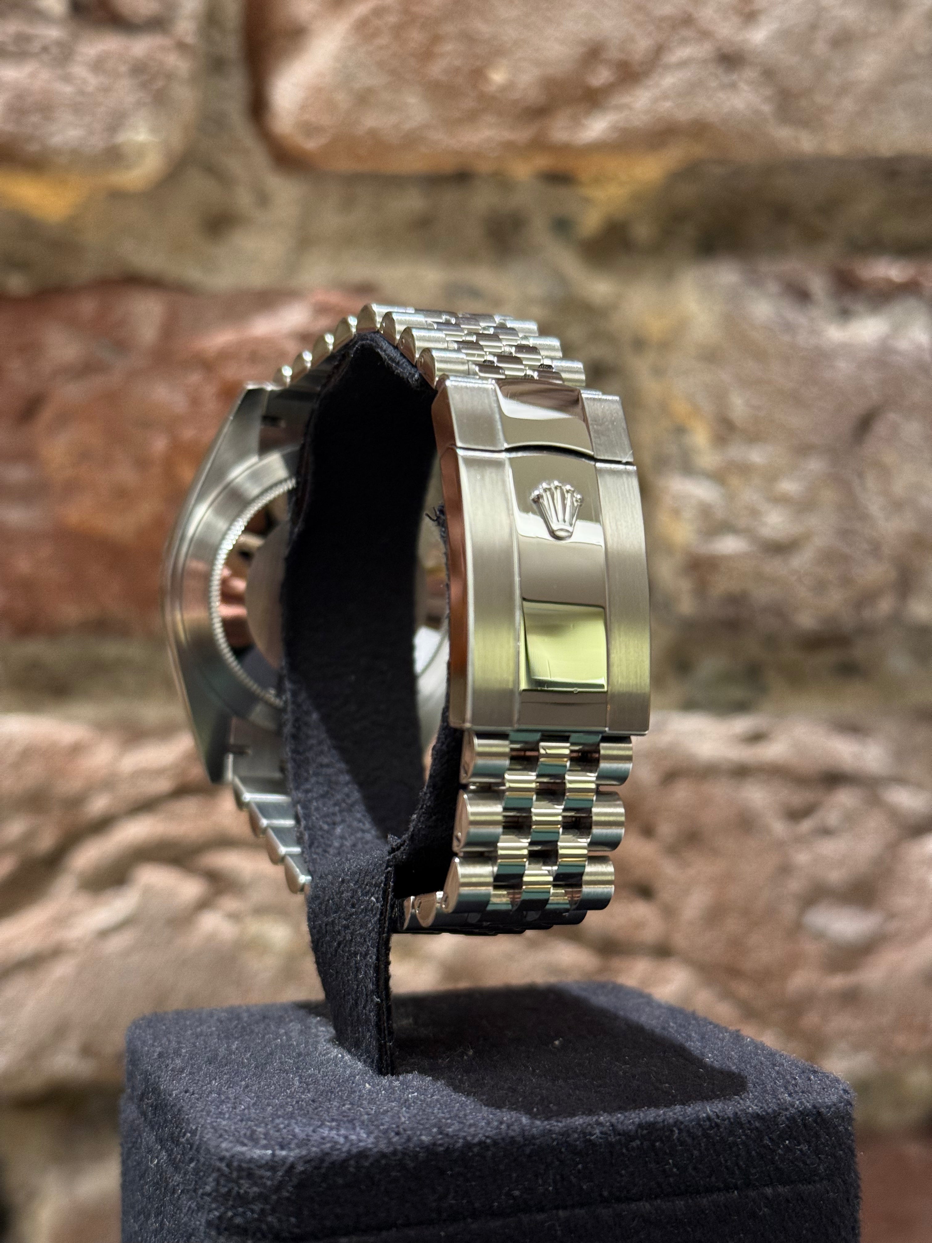 Rolex Datejust 41 - Graues Zifferblatt mit Diamanten, Modell 2022 Ref. 126334