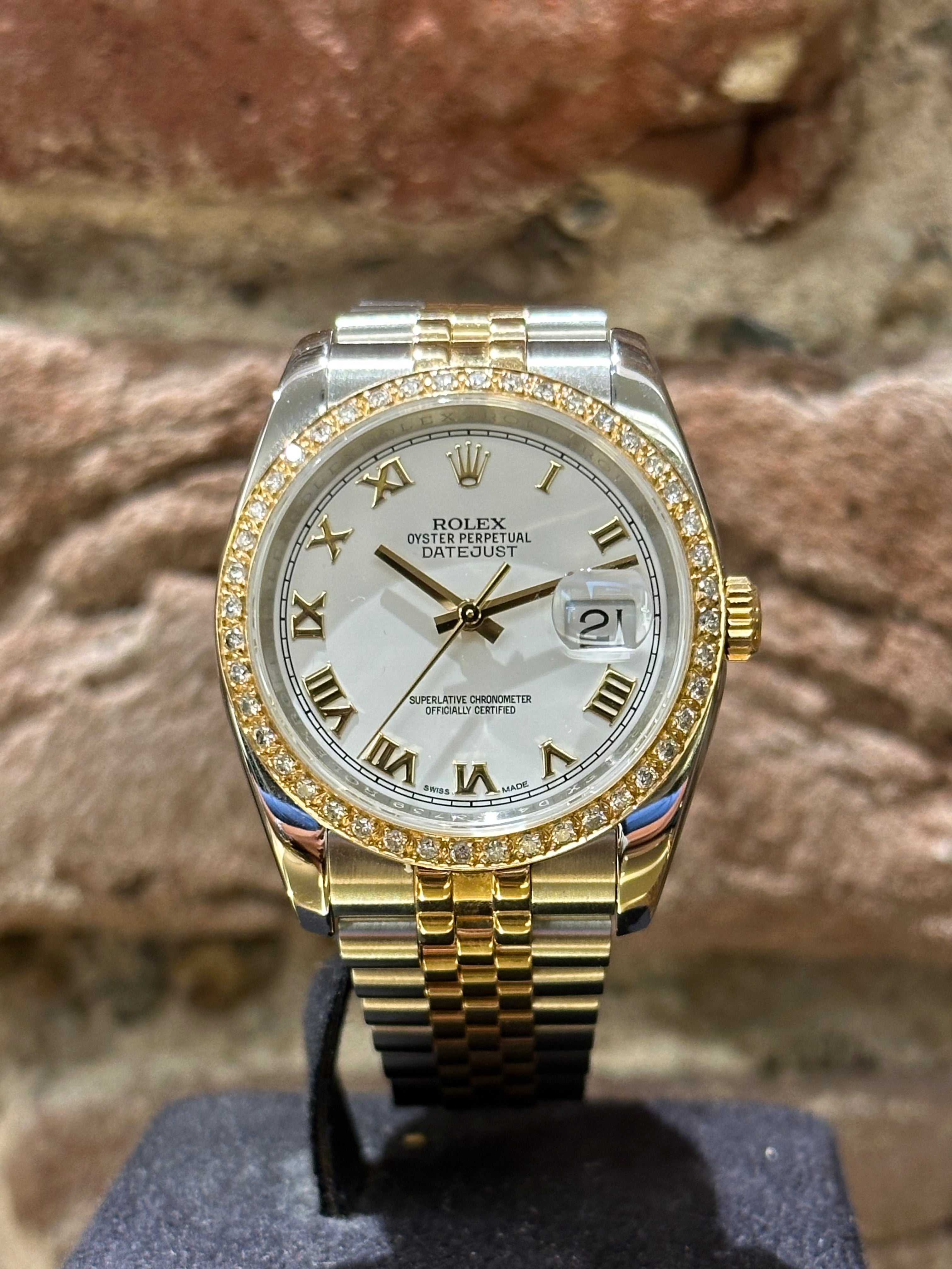 Rolex Datejust 36 - Weißes Zifferblatt, Modell 2014, Ref.116243