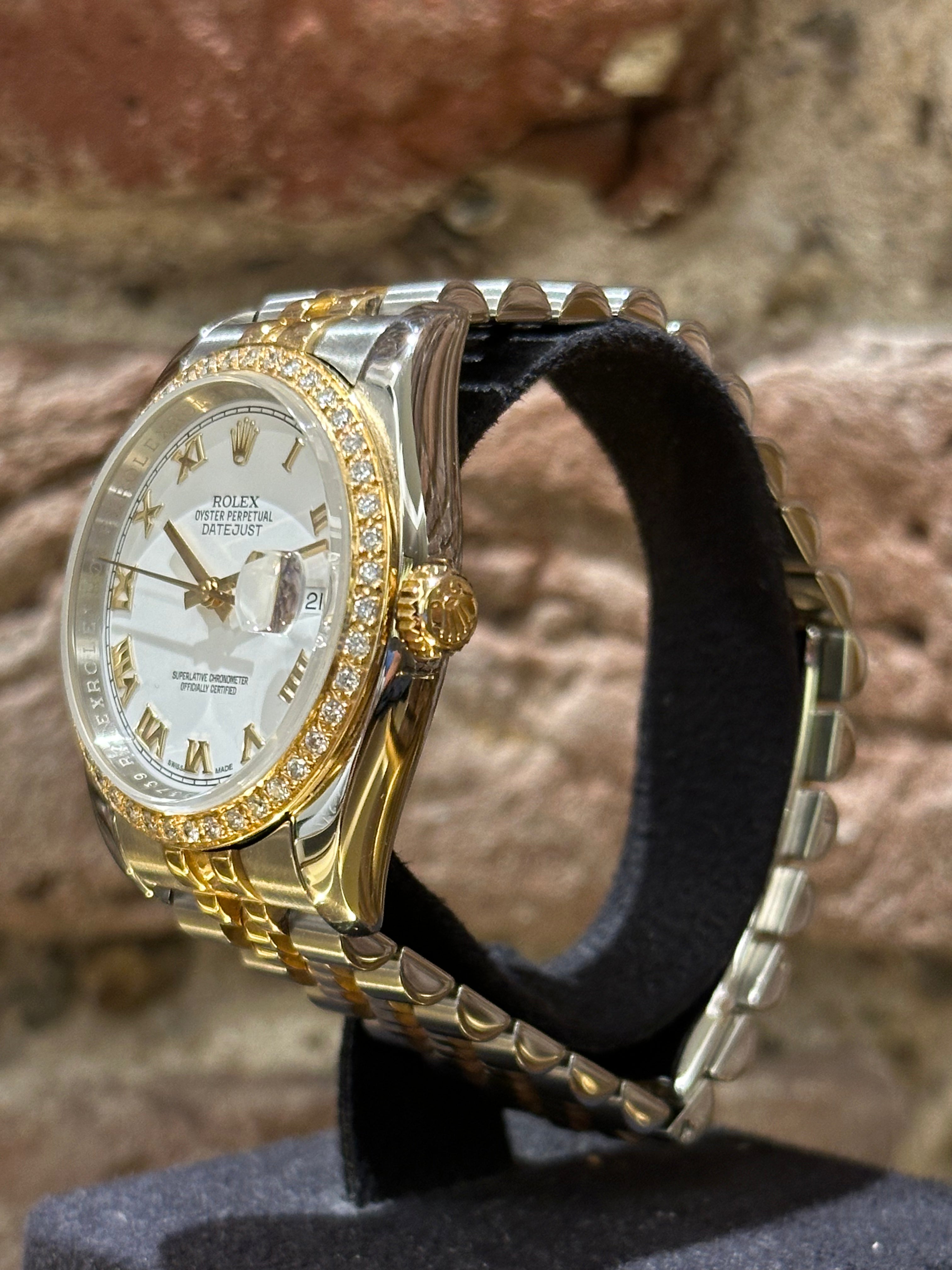 Rolex Datejust 36 - Weißes Zifferblatt, Modell 2014, Ref.116243