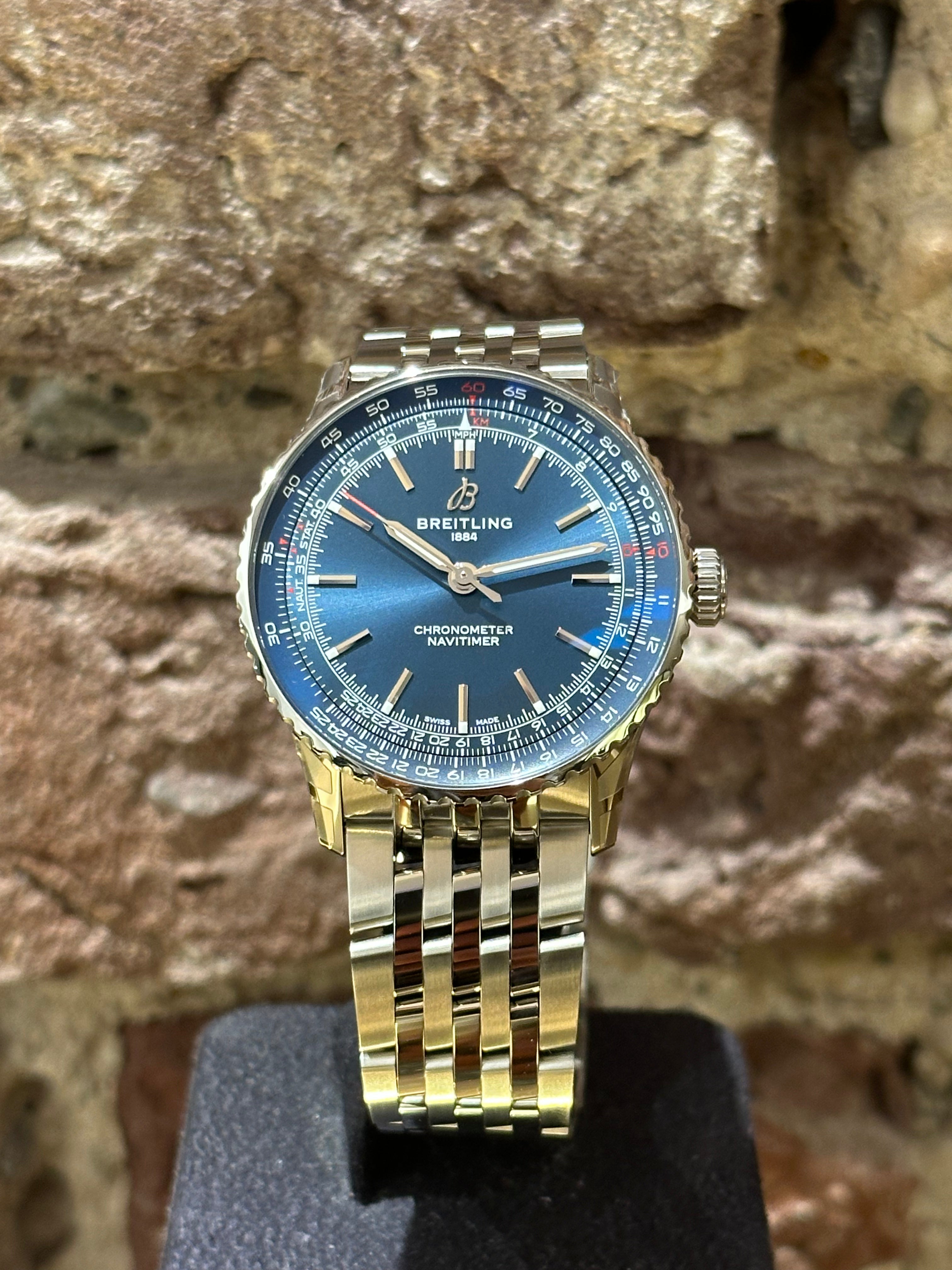 Breitling Navitimer 41 - Blaues Zifferblatt, Modell 2025, Ref.A17329