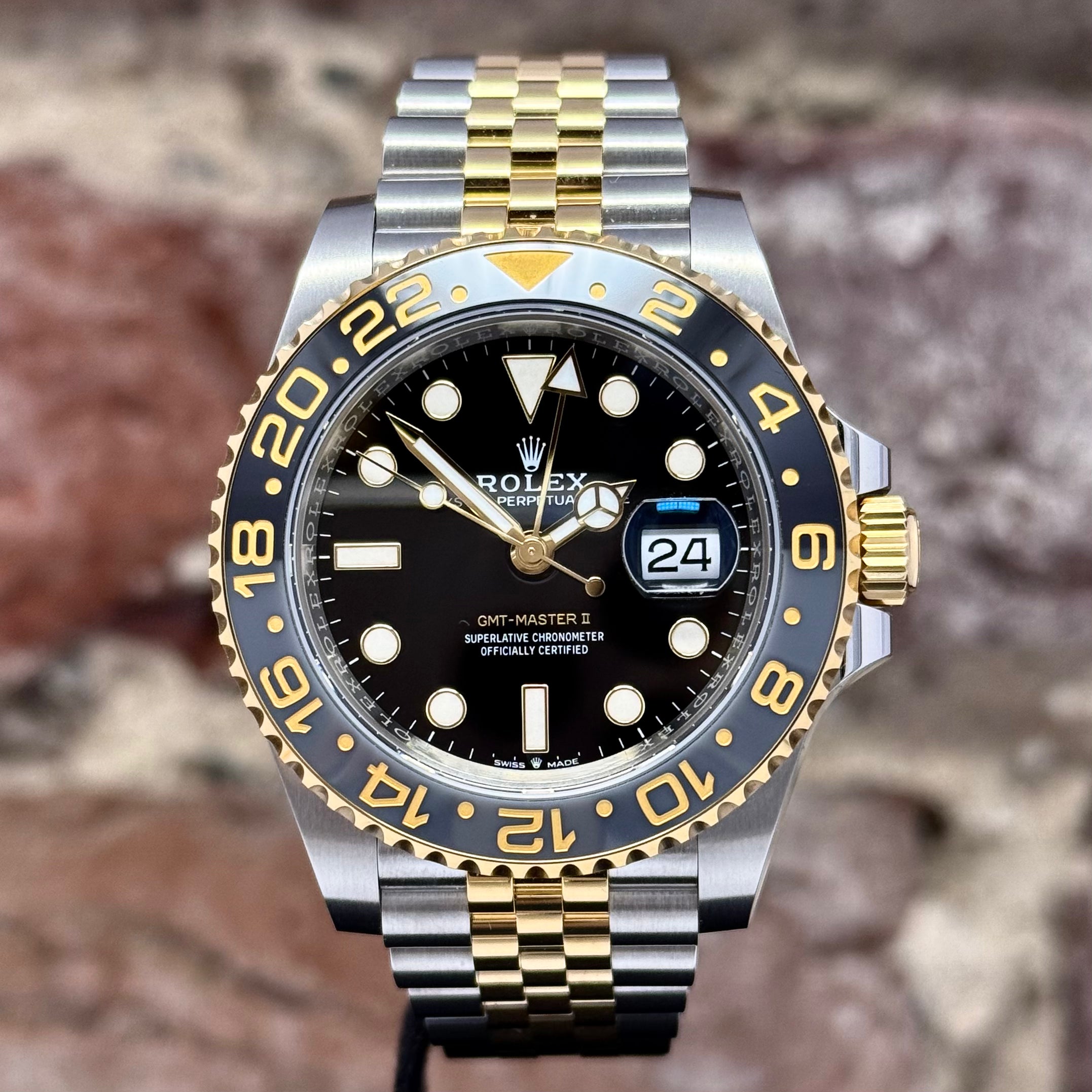 Rolex GMT-Master II - Schwarzes Zifferblatt, Modell 2025, Ref. 126713GRNR