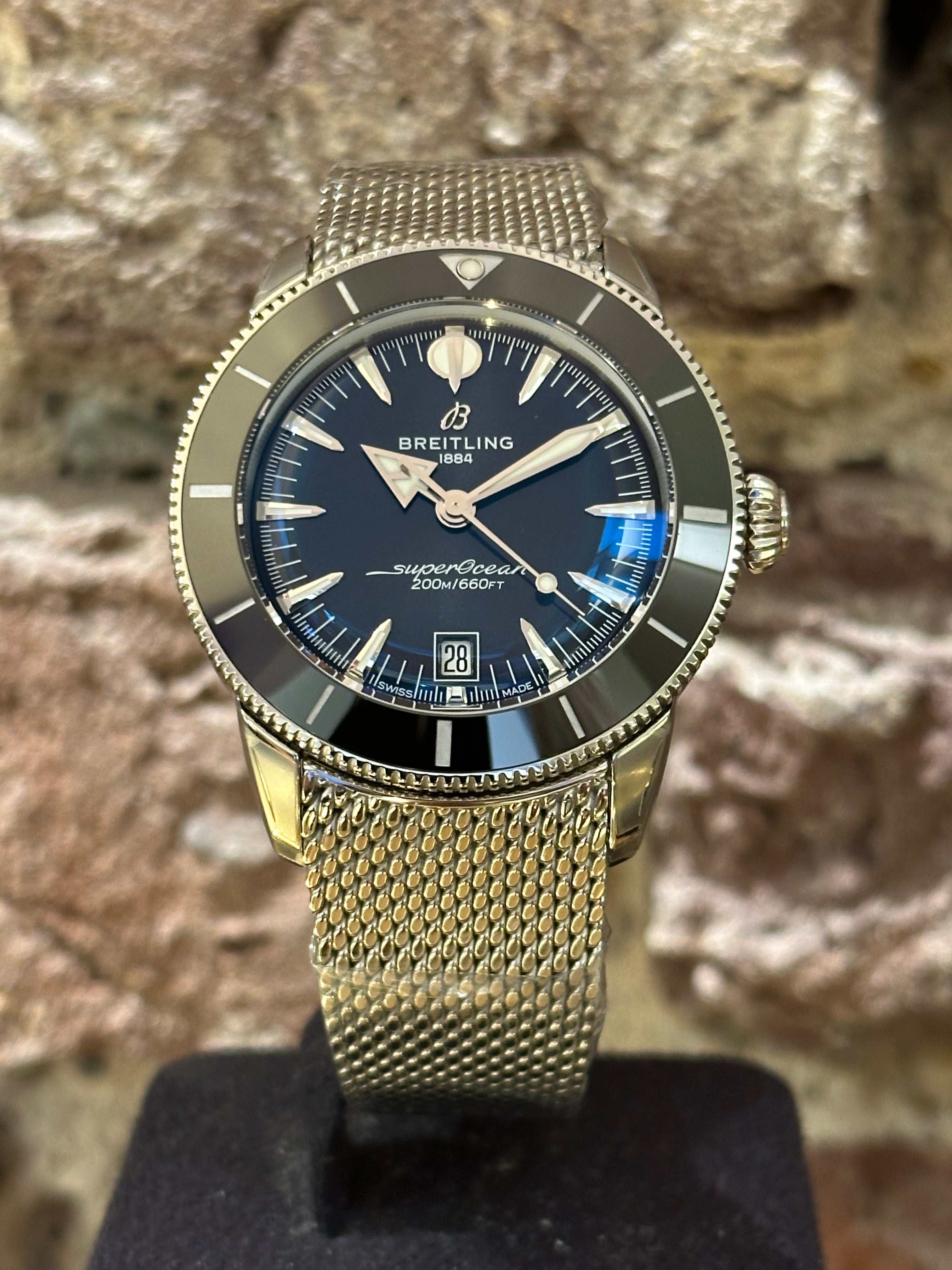 Breitling Superocean 42 , Schwarzes Zifferblatt, Modell 2025, Ref.AB3111161C1A1