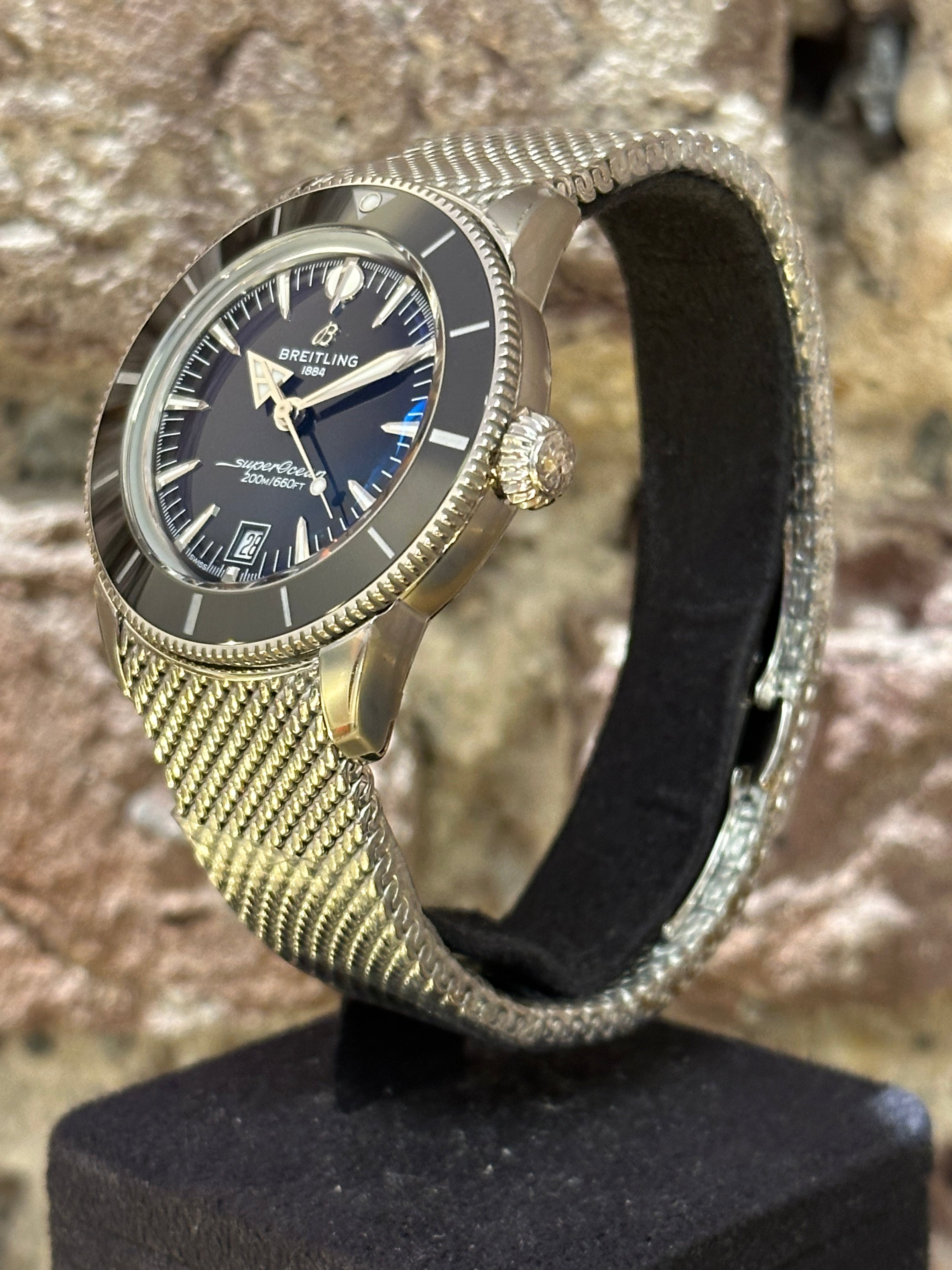 Breitling Superocean 42 , Schwarzes Zifferblatt, Modell 2025, Ref.AB3111161C1A1