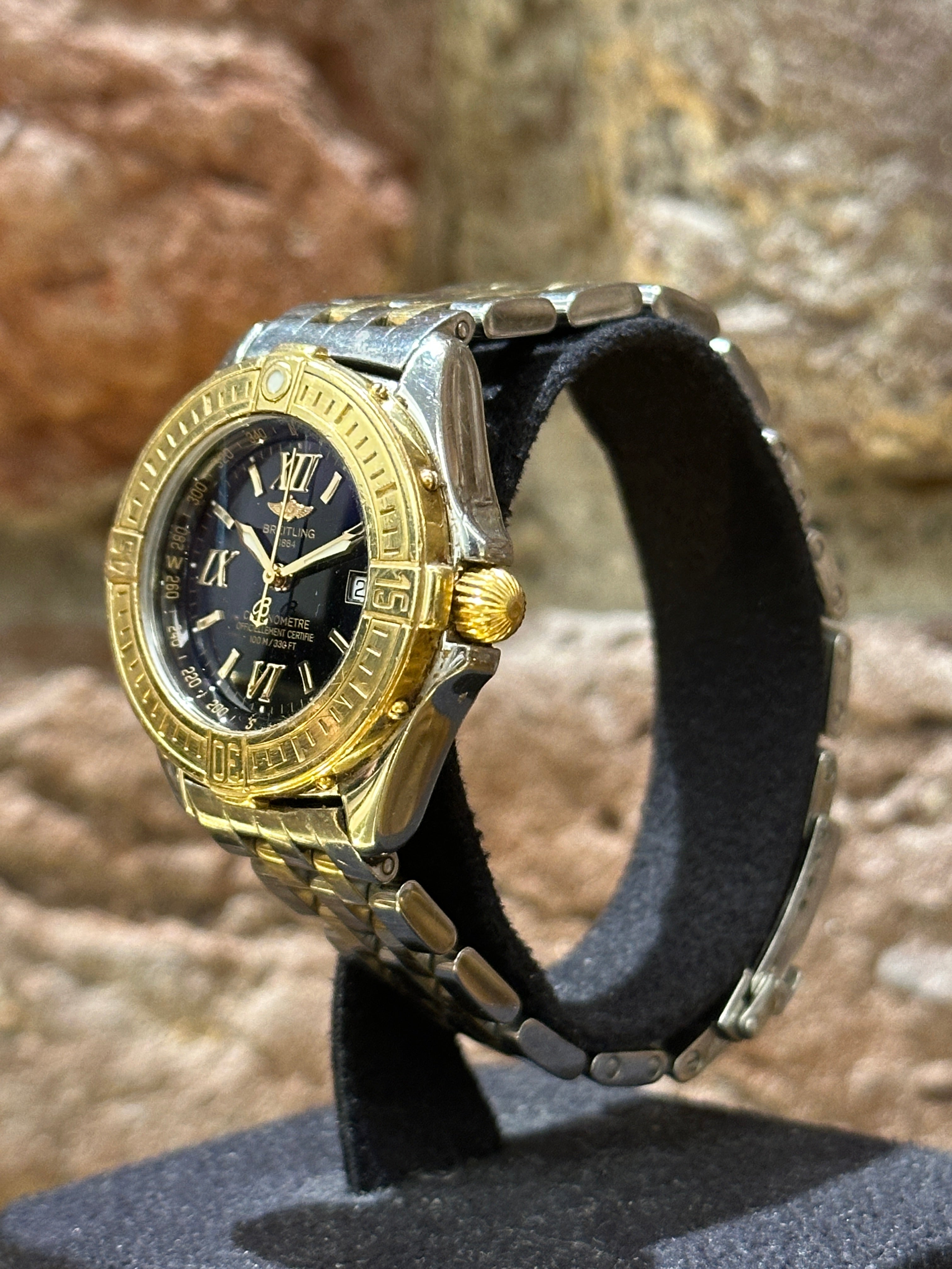 Breitling Lady 31 - Schwarzes Zifferblatt, Ref.D67365
