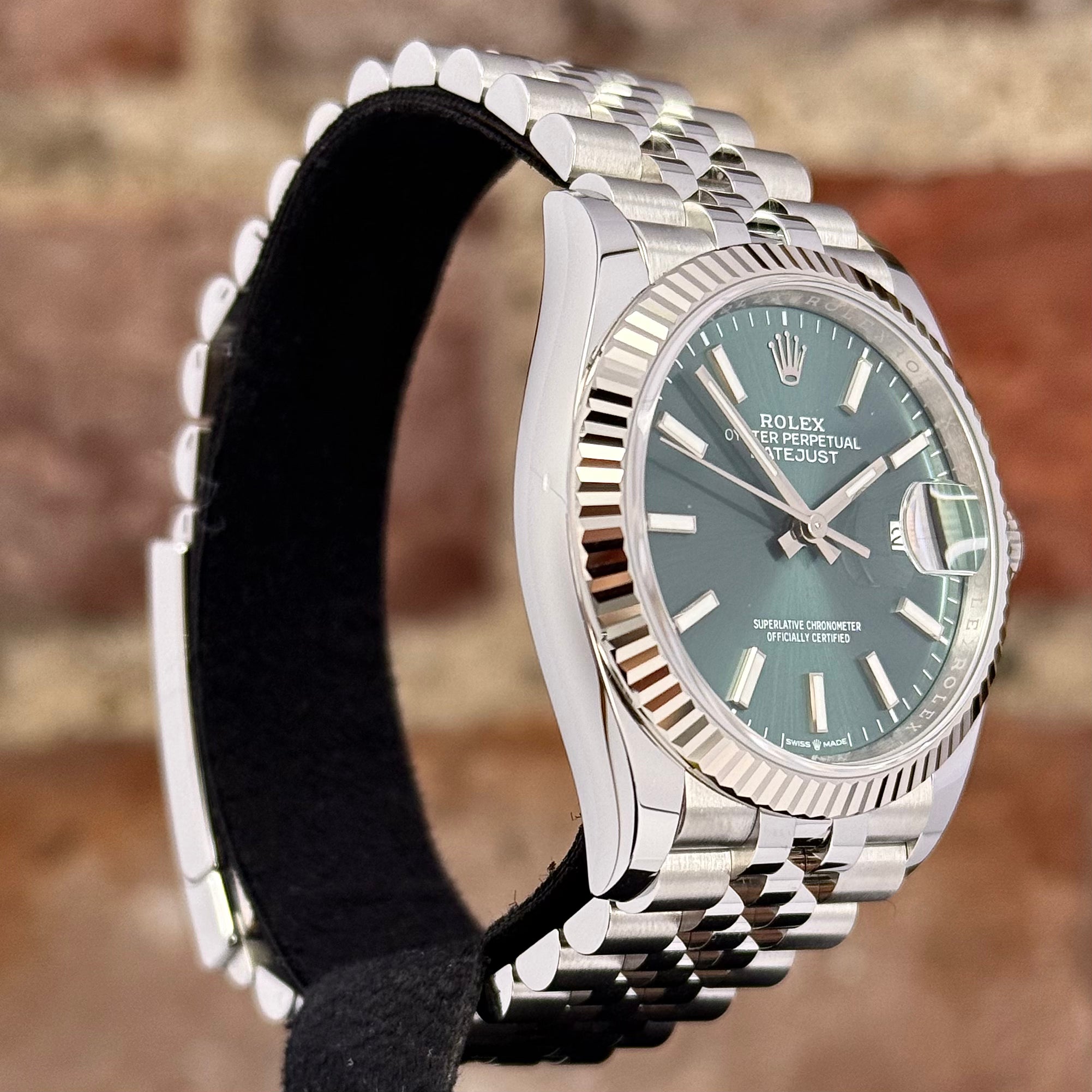 Rolex Datejust 36 – Blaues Zifferblatt mit Diamanten, Modell 2026, Ref. 126234