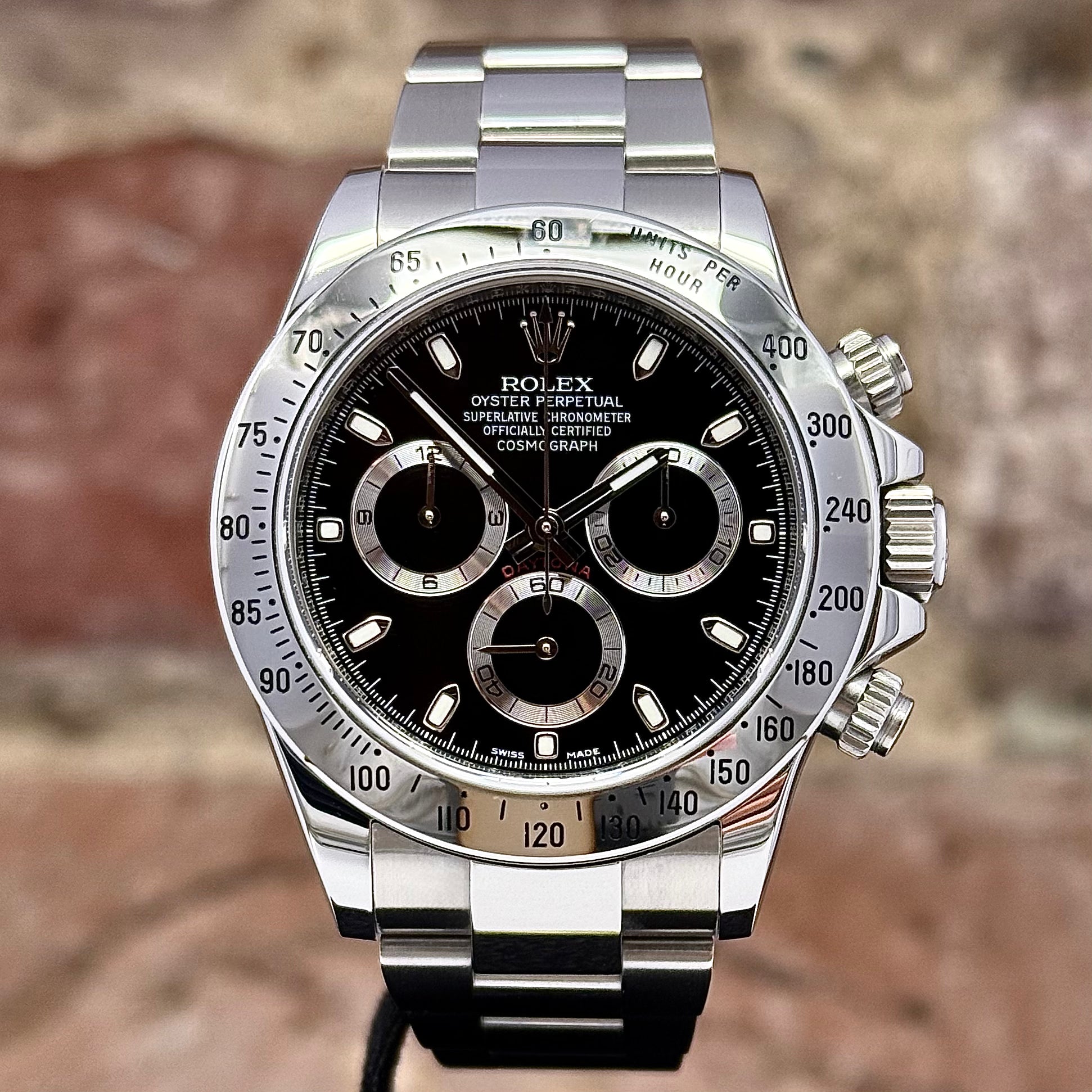 Rolex Daytona – Schwarzes Zifferblatt, Modell 2011, Ref. 116520