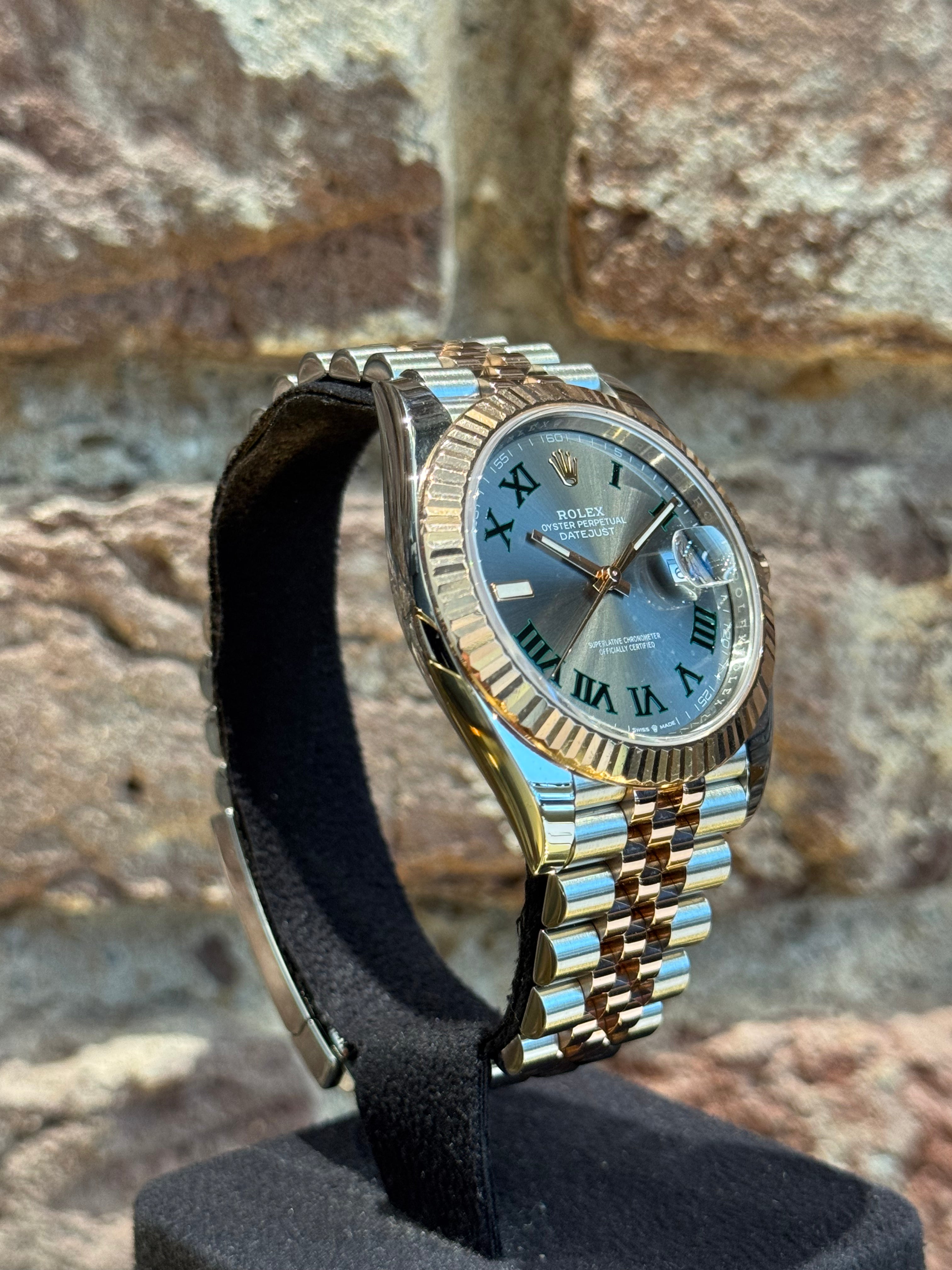 Rolex Datejust 41 – Graues Zifferblatt Wimbledon, Modell 2023 Ref. 126331