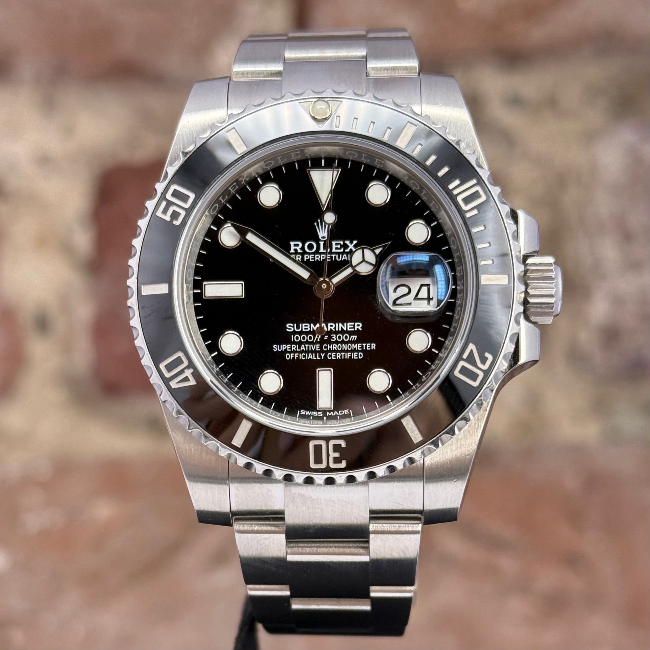 Rolex Submariner 40 - Schwarzes Zifferblatt, Modell 2018, Ref.116610LN