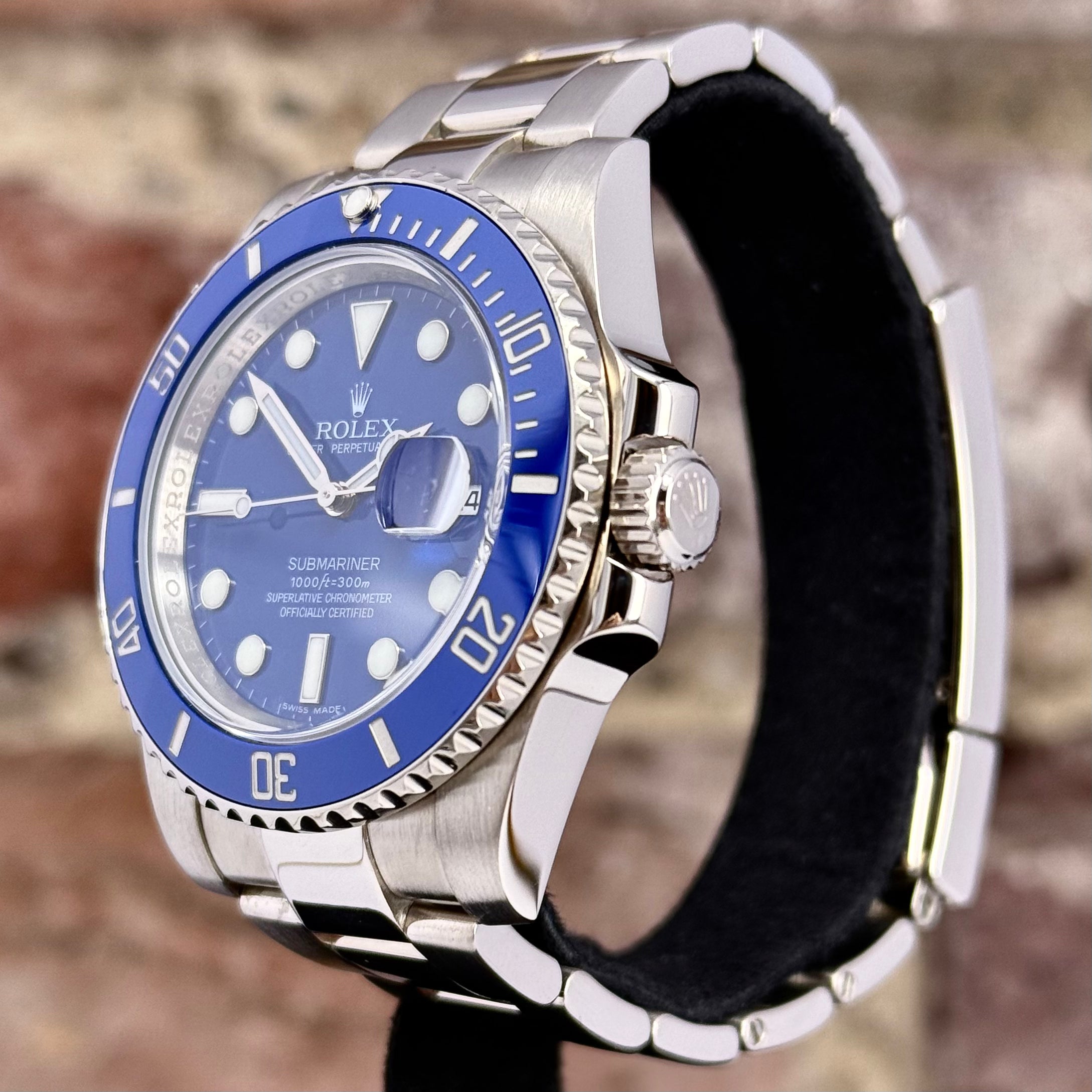 Rolex Submariner 40 - Blaues Zifferblatt, Modell 2011, Ref.116619LB
