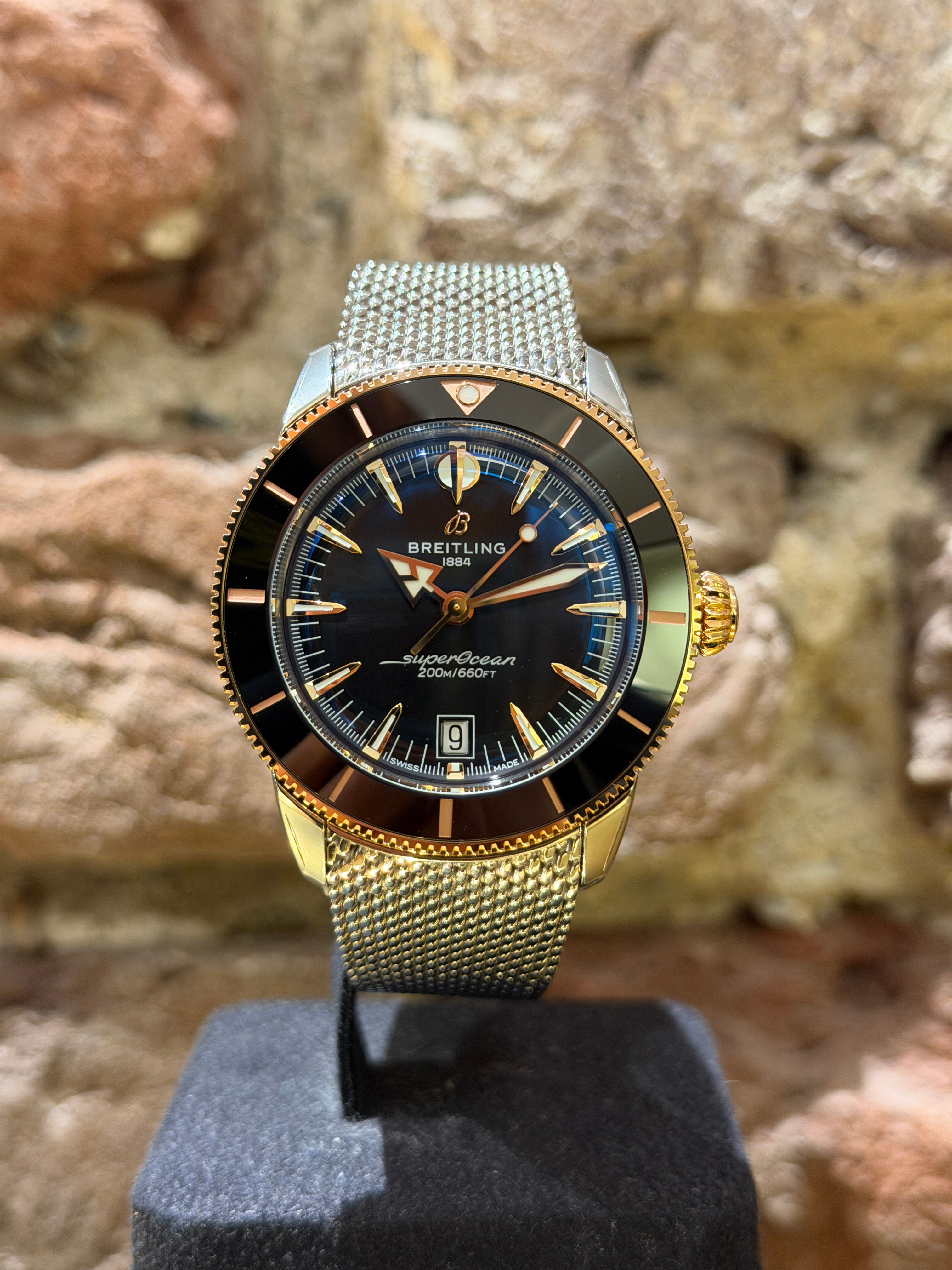 Breitling Superocean Heritage B31 - Schwarzes Ziffernblatt, Modell 2025, Ref. UB3111241B1A1