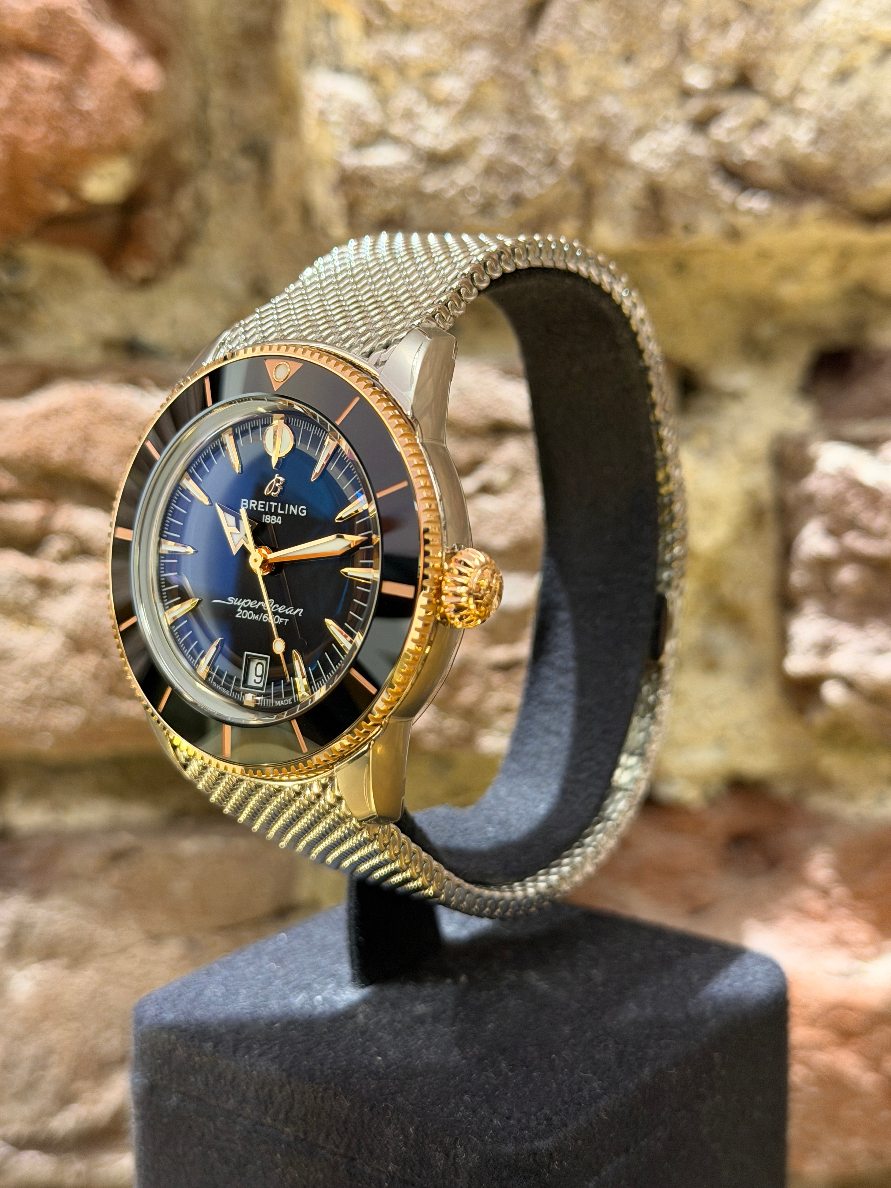 Breitling Superocean Heritage B31 - Schwarzes Ziffernblatt, Modell 2025, Ref. UB3111241B1A1