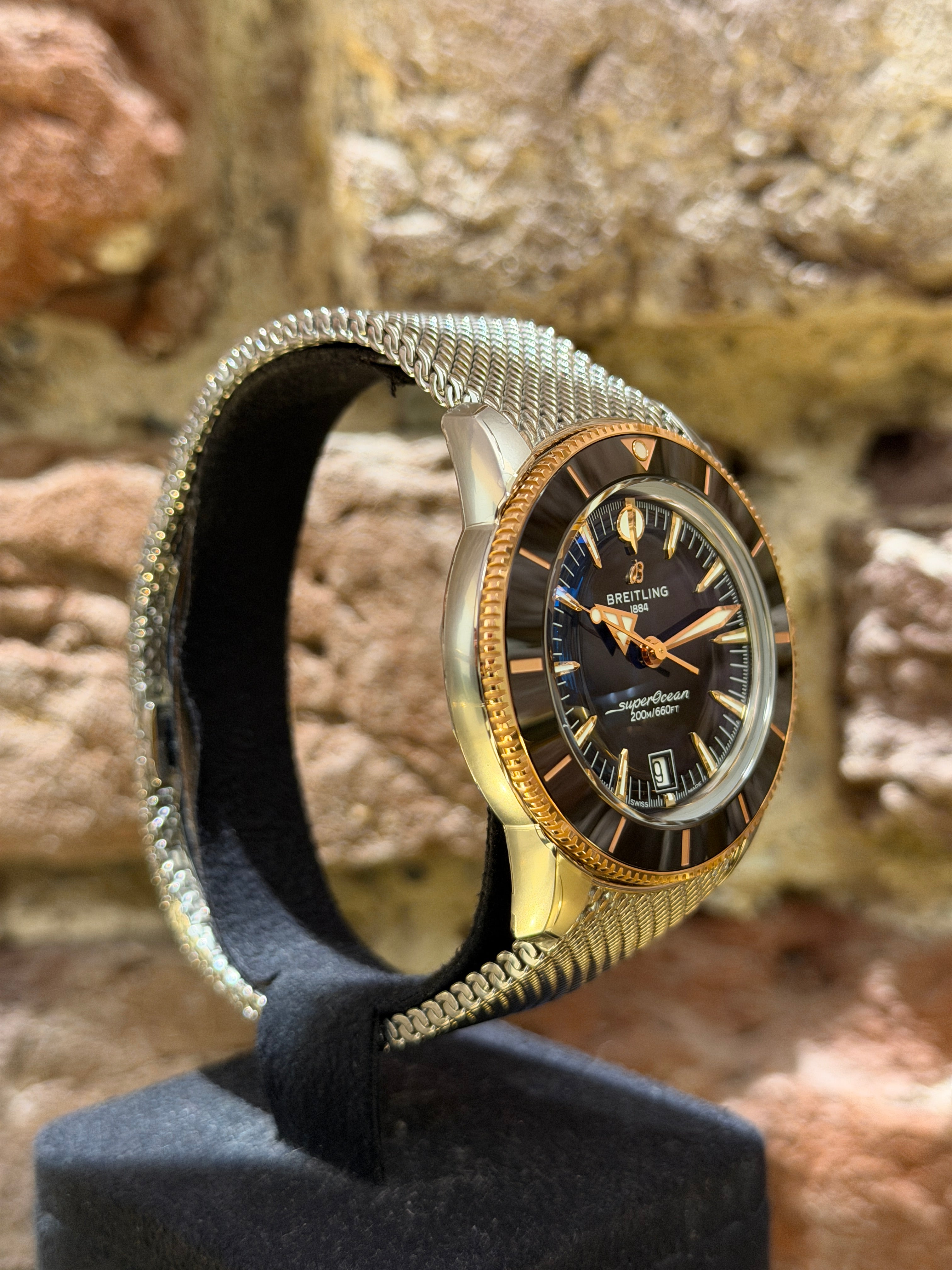 Breitling Superocean Heritage B31 - Schwarzes Ziffernblatt, Modell 2025, Ref. UB3111241B1A1