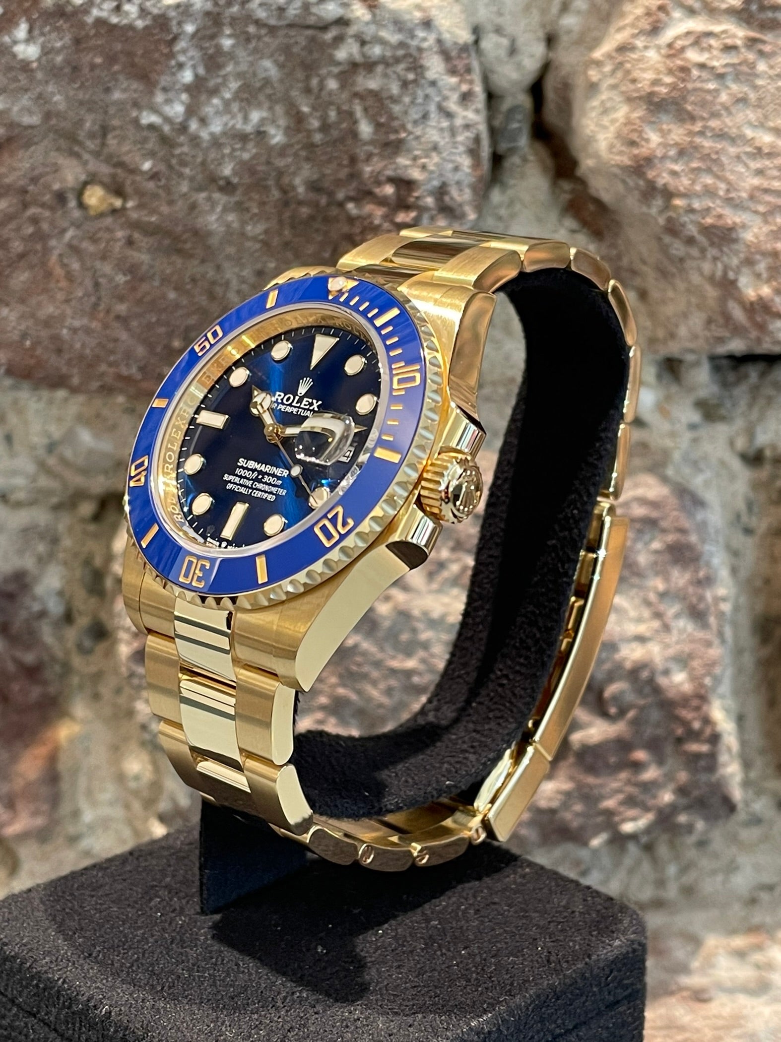 Rolex Submariner Blue Dial, like new, Modell 2023, Ref. 126618LB