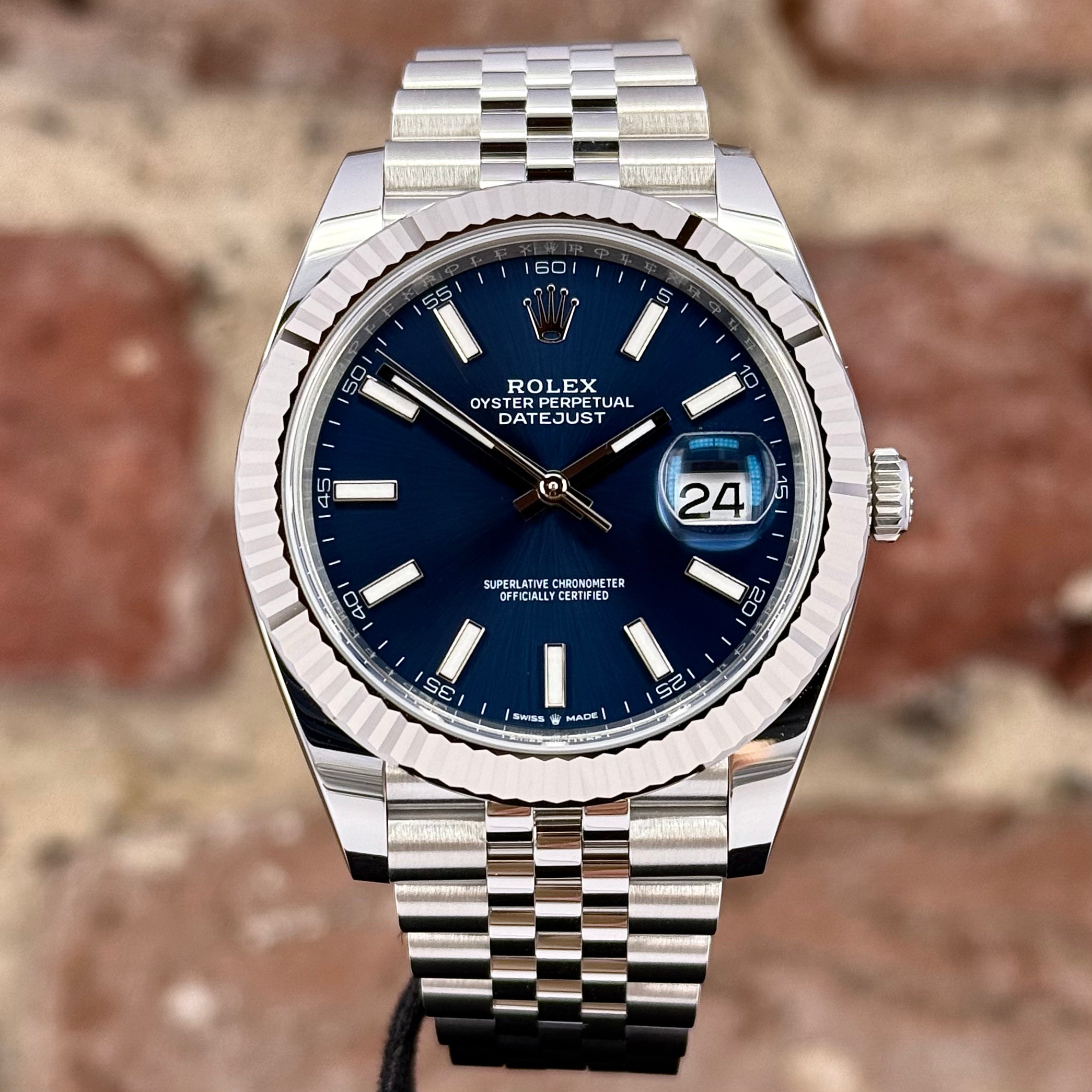 Rolex Datejust 41 - Blaues Zifferblatt, Modell 2022, Ref. 126334