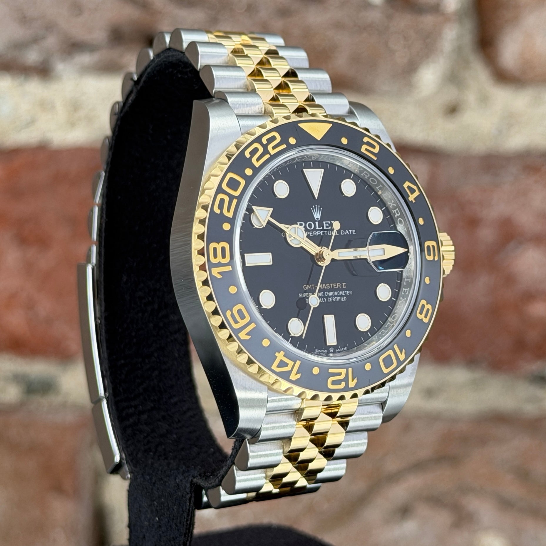 Rolex Gmt Master II - Schwarzes Ziffernblatt, Modell 2024, Ref.126713GRNR
