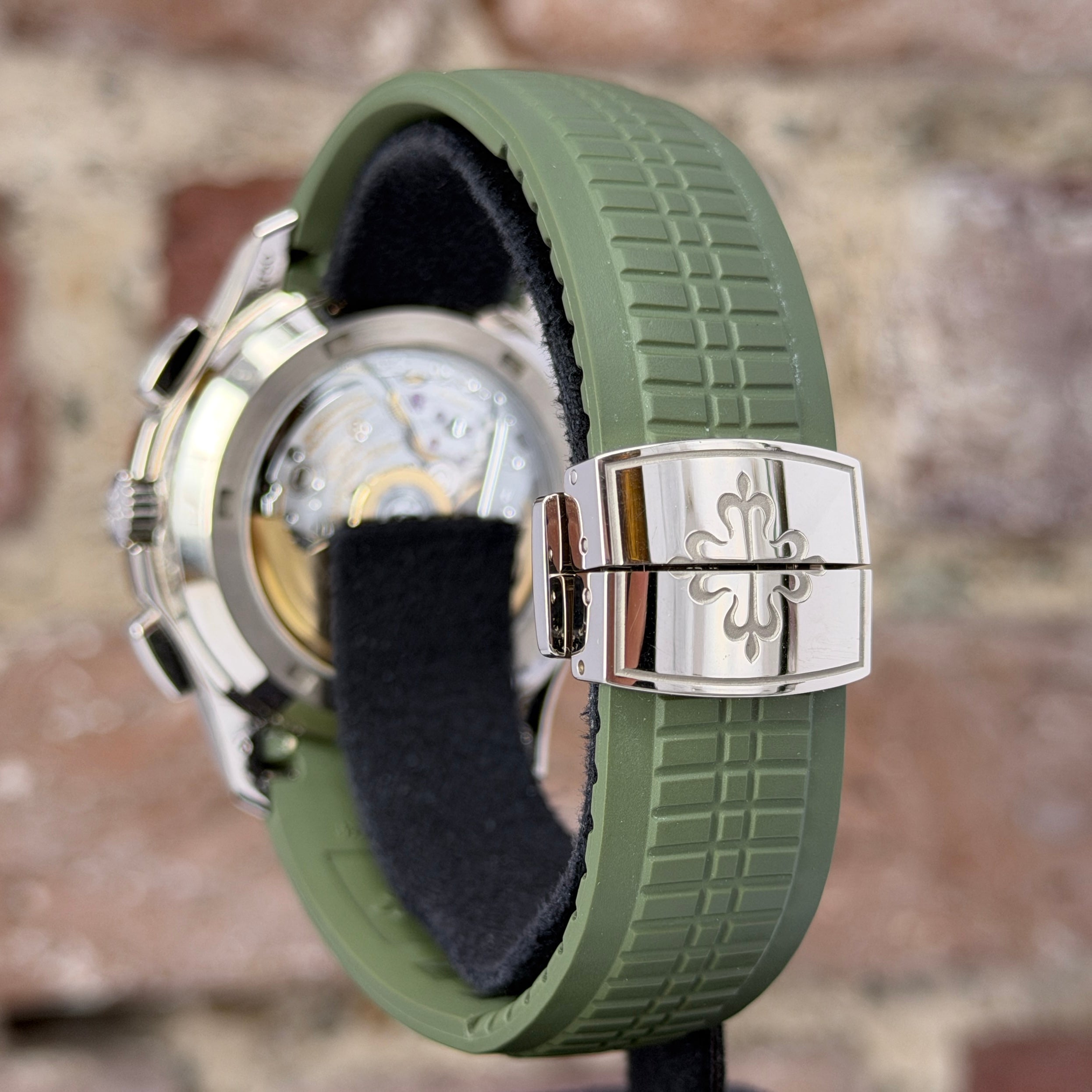 Patek Philippe - Grünes Zifferblatt, Modell 2022, Ref.5968G