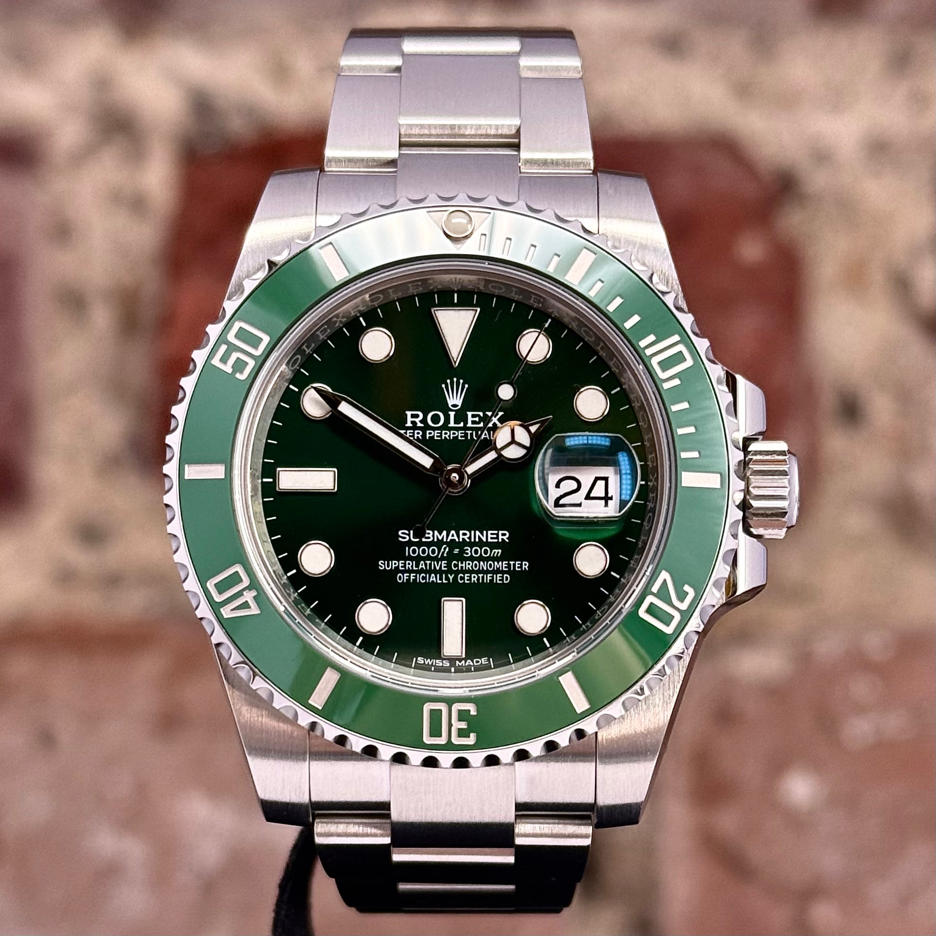 Rolex Submariner Date - Grünes Zifferblatt, Modell 2020, Ref. 116610LV