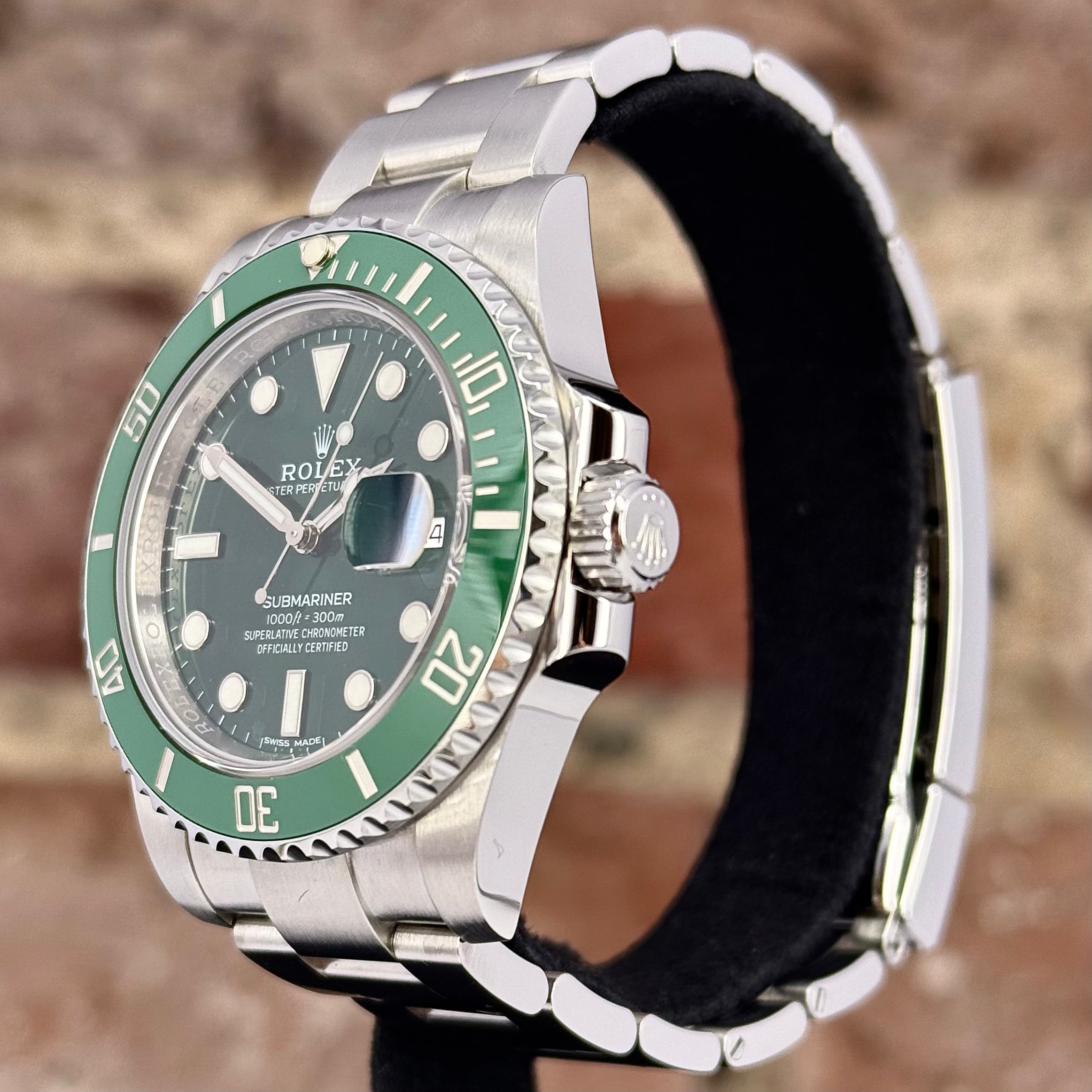 Rolex Submariner Date - Grünes Zifferblatt ,Hulk`, Modell 2018, Ref. 116610LV
