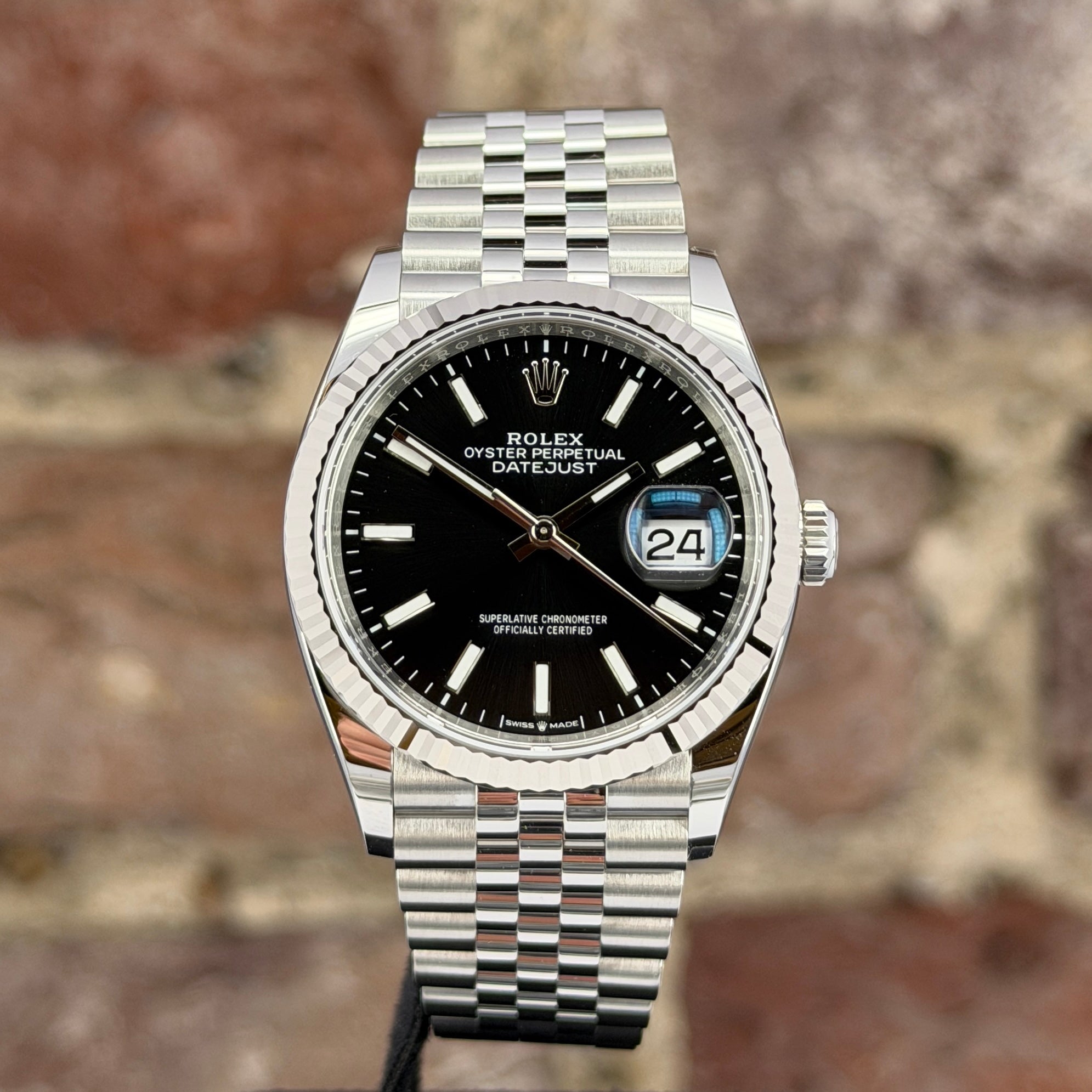 Rolex Datejust 36 – Schwarzes Zifferblatt, Modell 2026 Ref. 126234