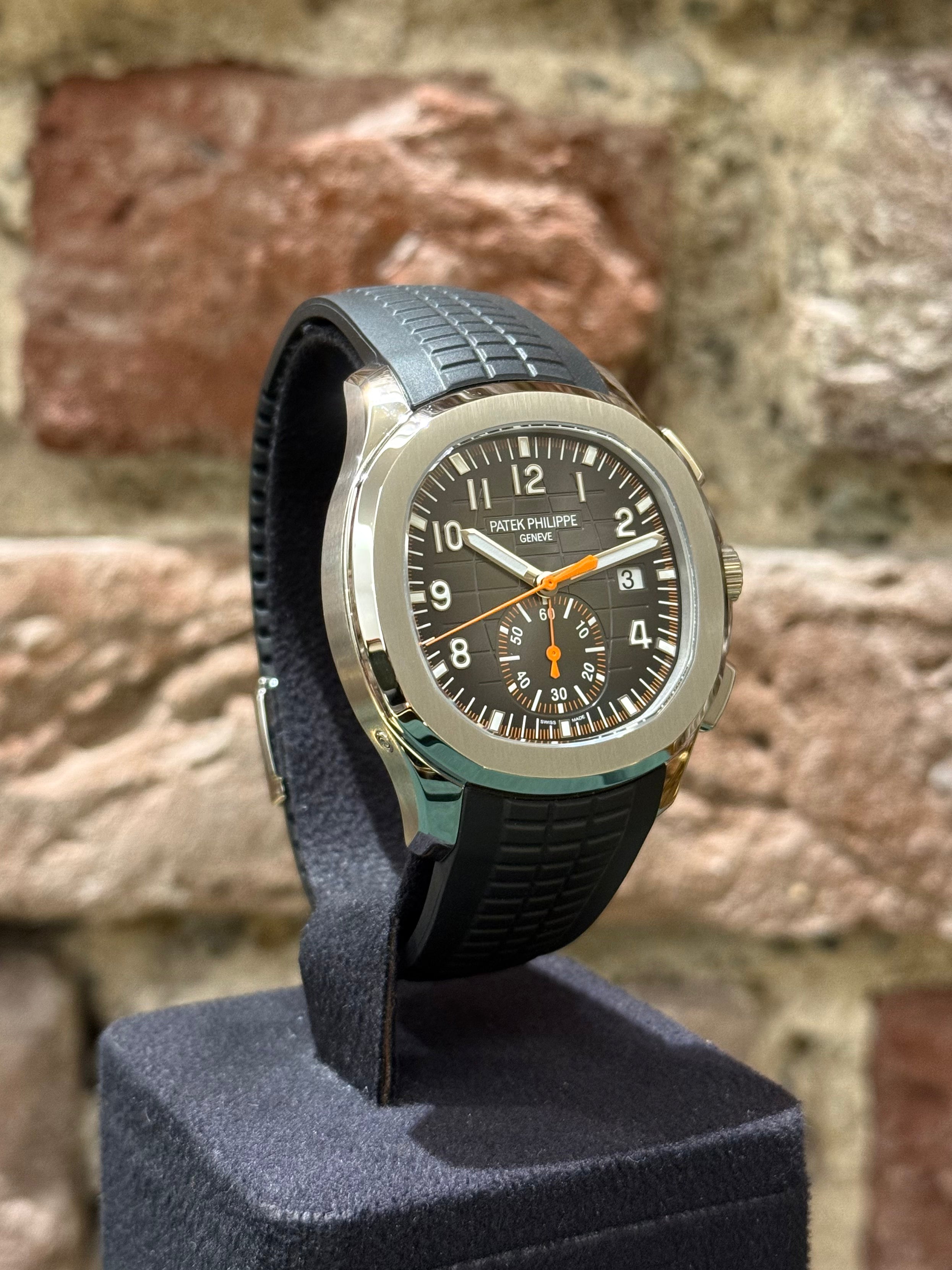 Patek Philippe Aquanaut - Schwarzes Zifferblatt, Model 2024, Ref. 5968A-001
