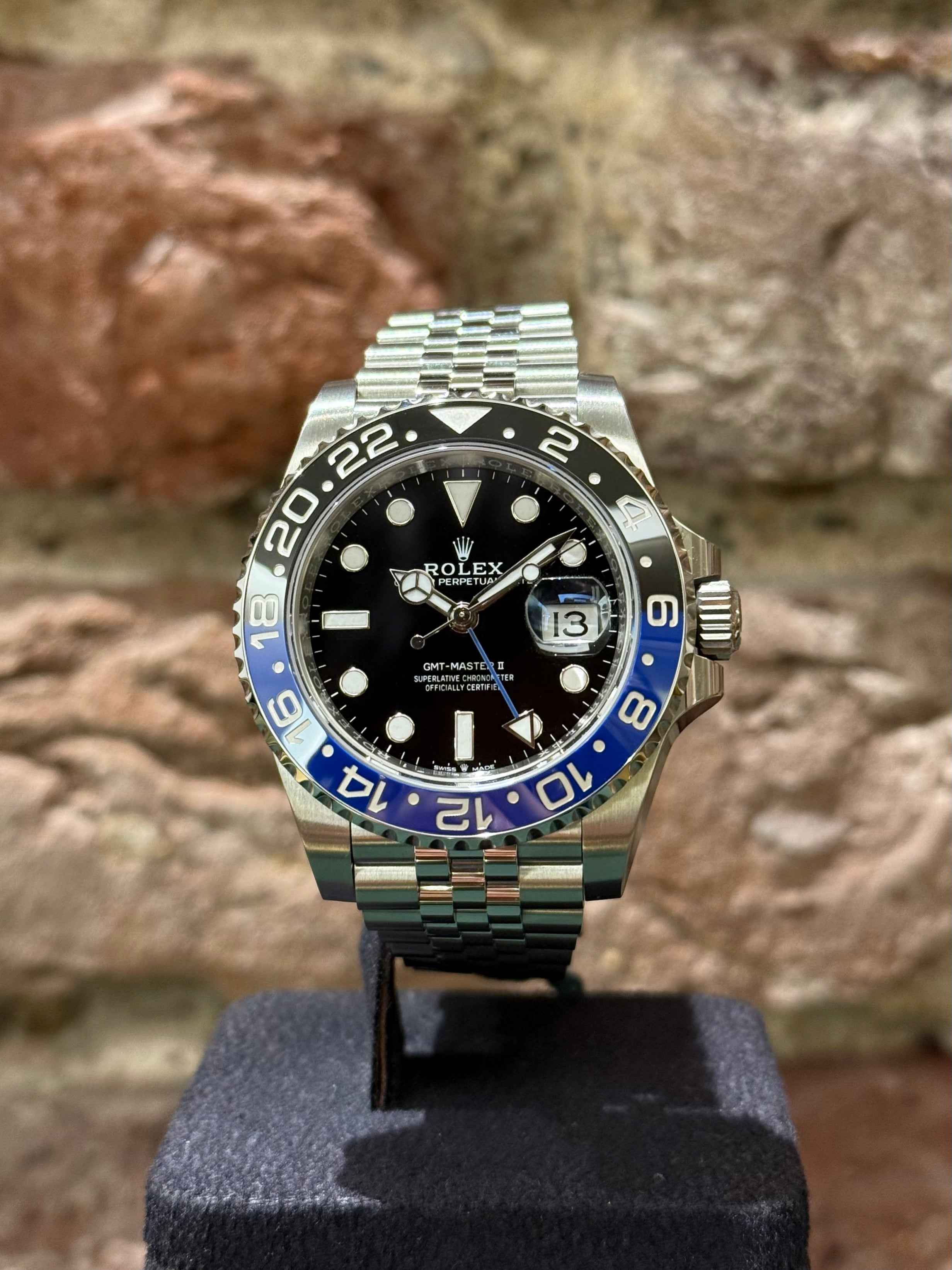 Rolex GMT-Master II - Schwarzes Zifferblatt, Modell 2020, Ref. 126710BLNR