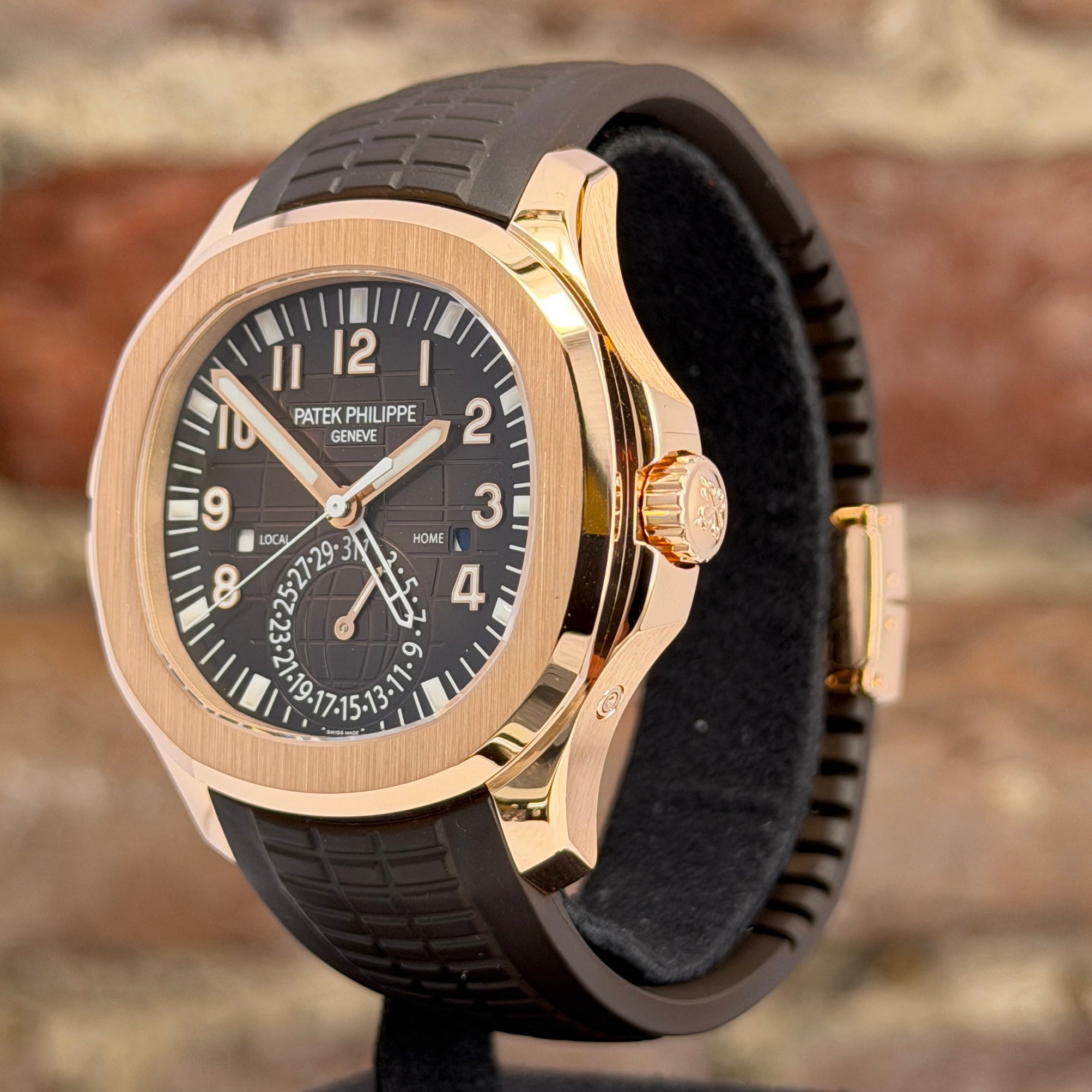 Patek Philippe Aquanaut – Braunes Zifferblatt, Modell 2023 Ref. 5164R-001