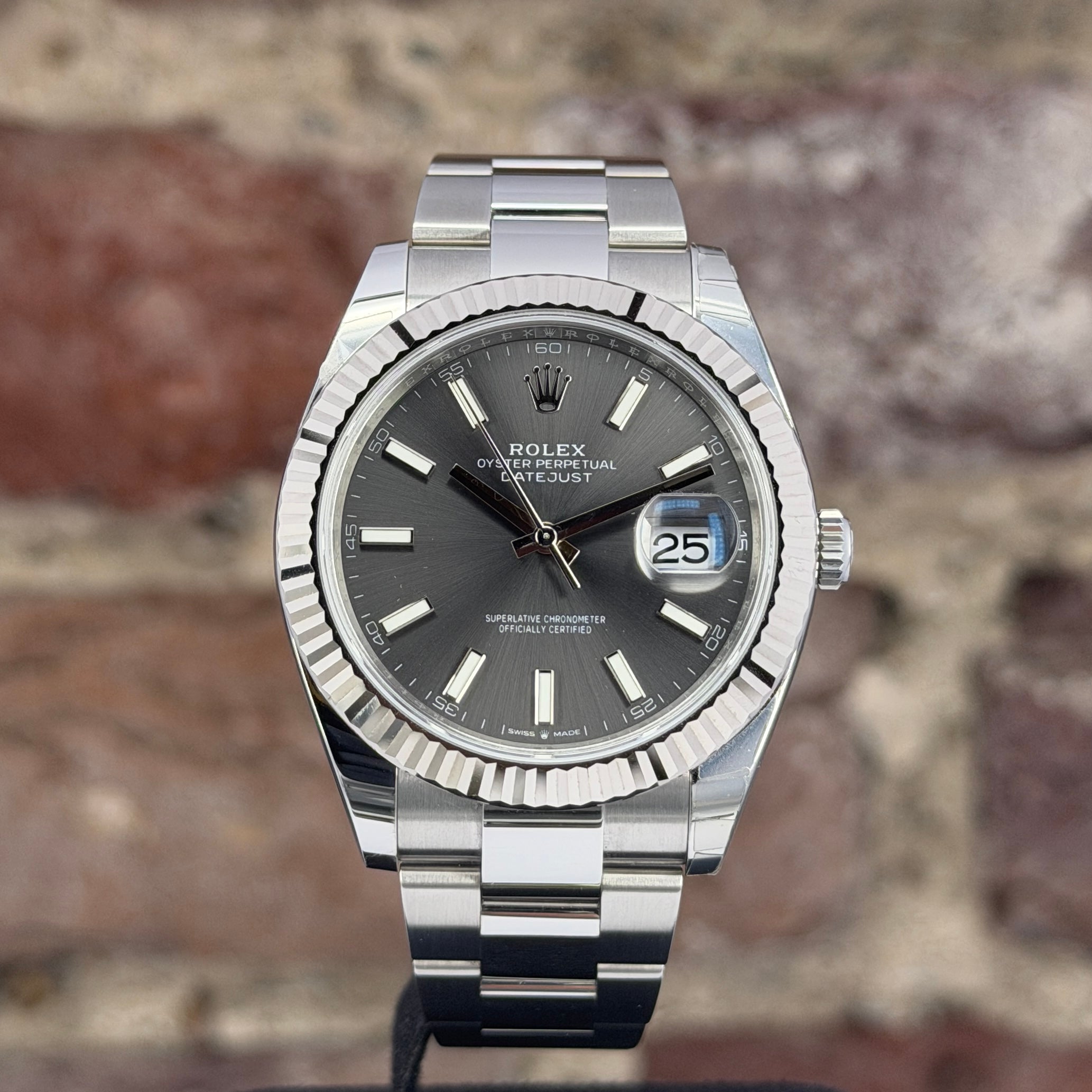 Rolex Datejust 41 - Graues Zifferblatt, Modell 2025, Ref. 126334