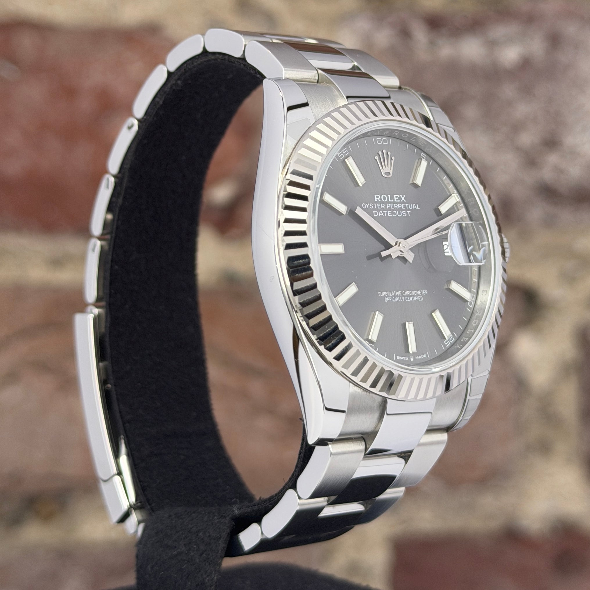 Rolex Datejust 41 - Graues Zifferblatt, Modell 2025, Ref. 126334