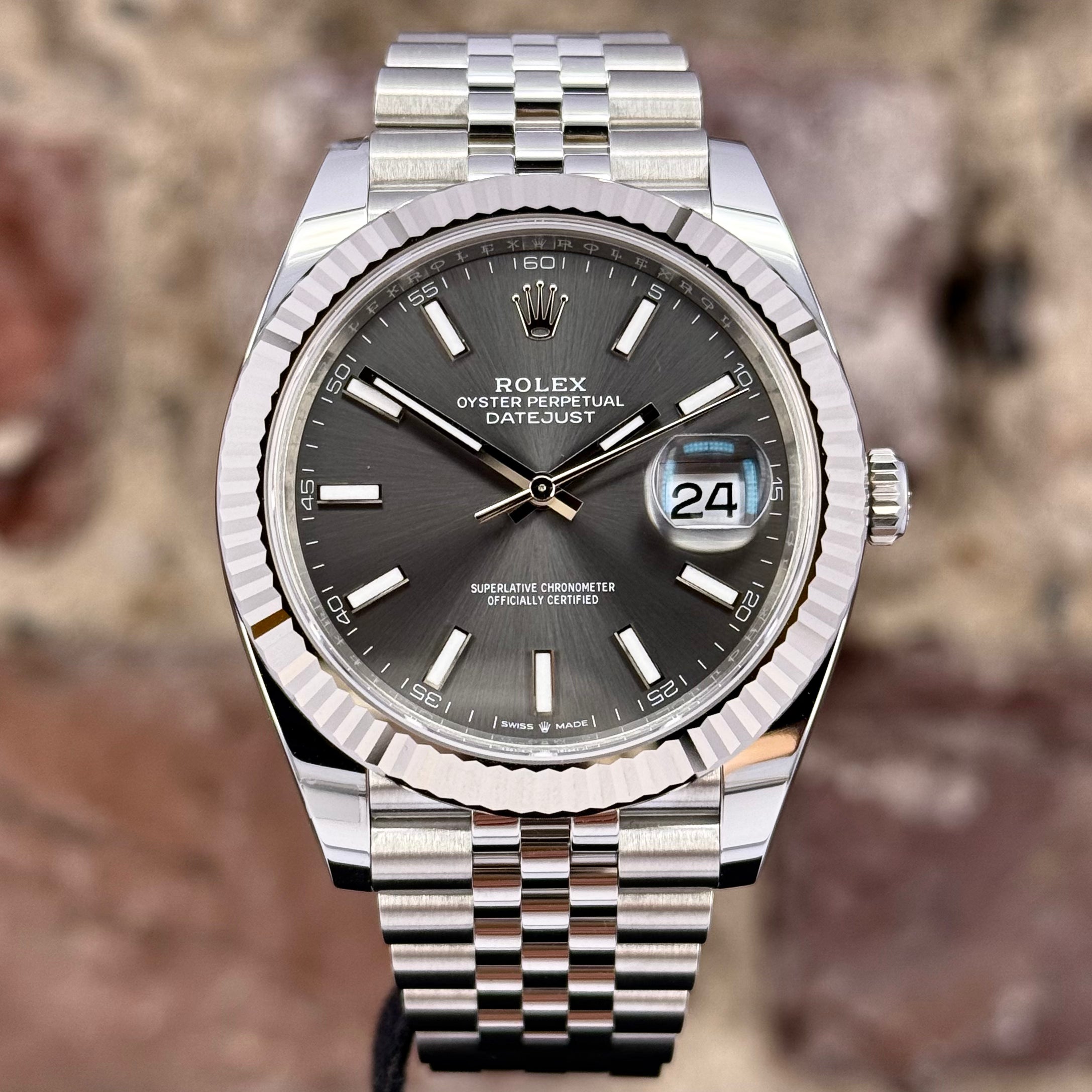 Rolex Datejust 41 - Graues Zifferblatt, Modell 2026, Ref. 126334