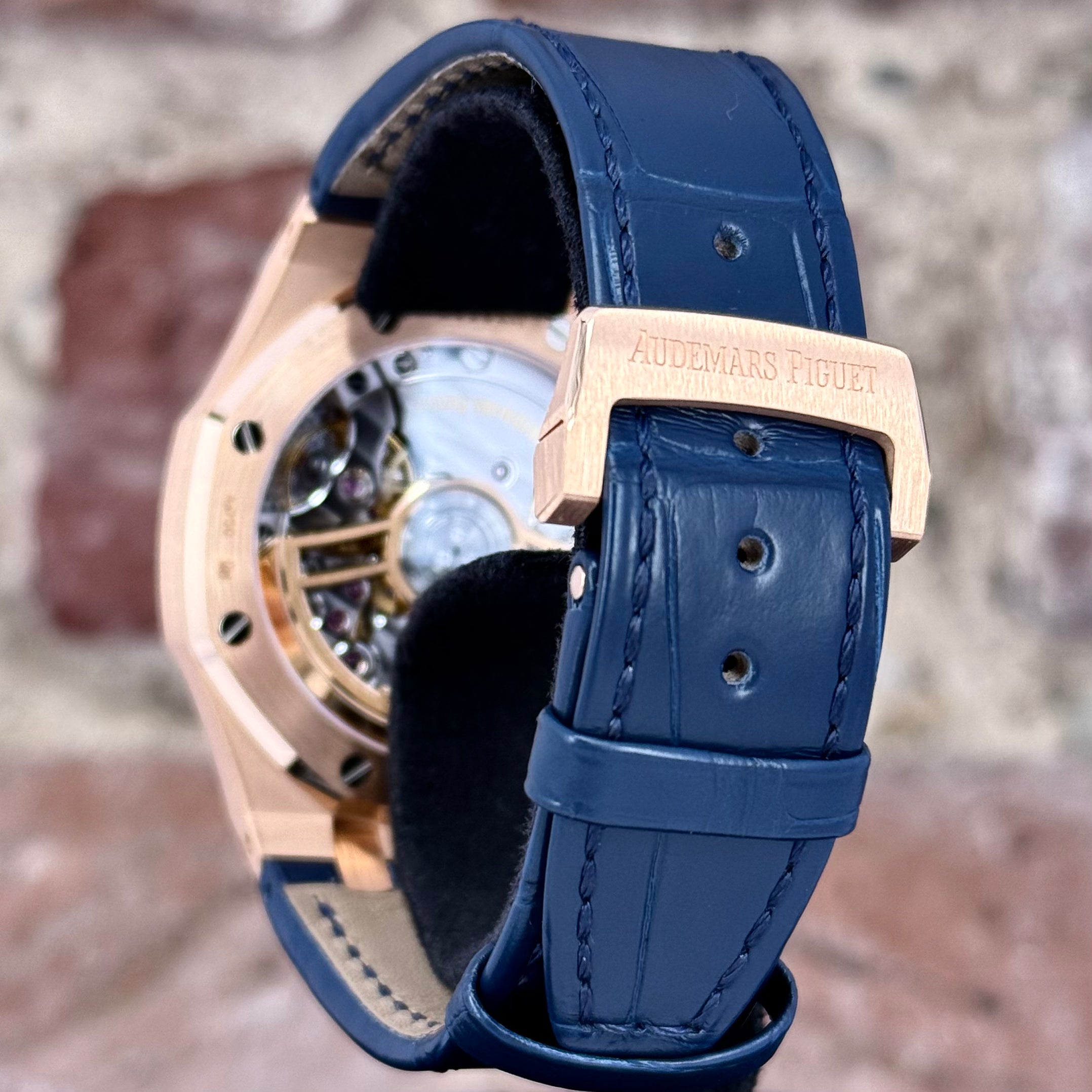 Audemars Piguet 41 - Blaues Zifferblatt, Modell 2026, Ref.15510OR.OO.D315CR.02