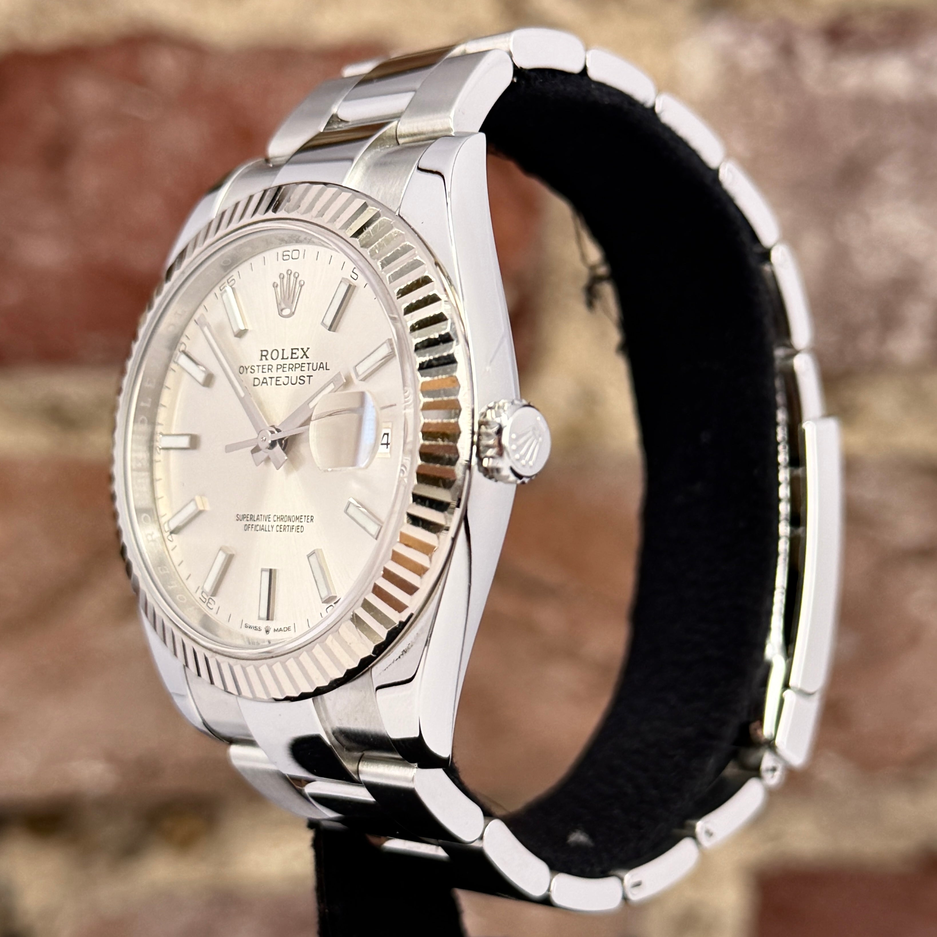 Rolex Datejust 41, Silbernes Zifferblatt, Modell 2021, Ref.126334