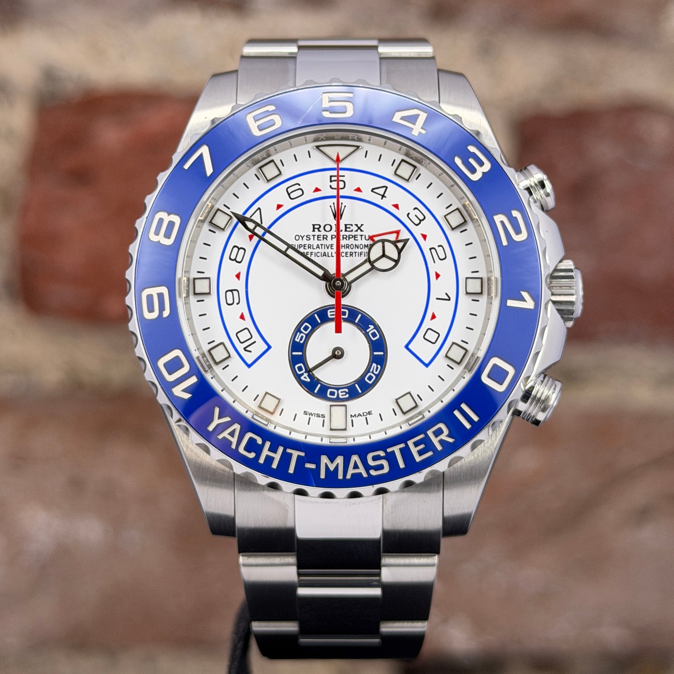 Rolex Yacht-Master II - Weißes Zifferblatt, Modell 2019, Ref.116680