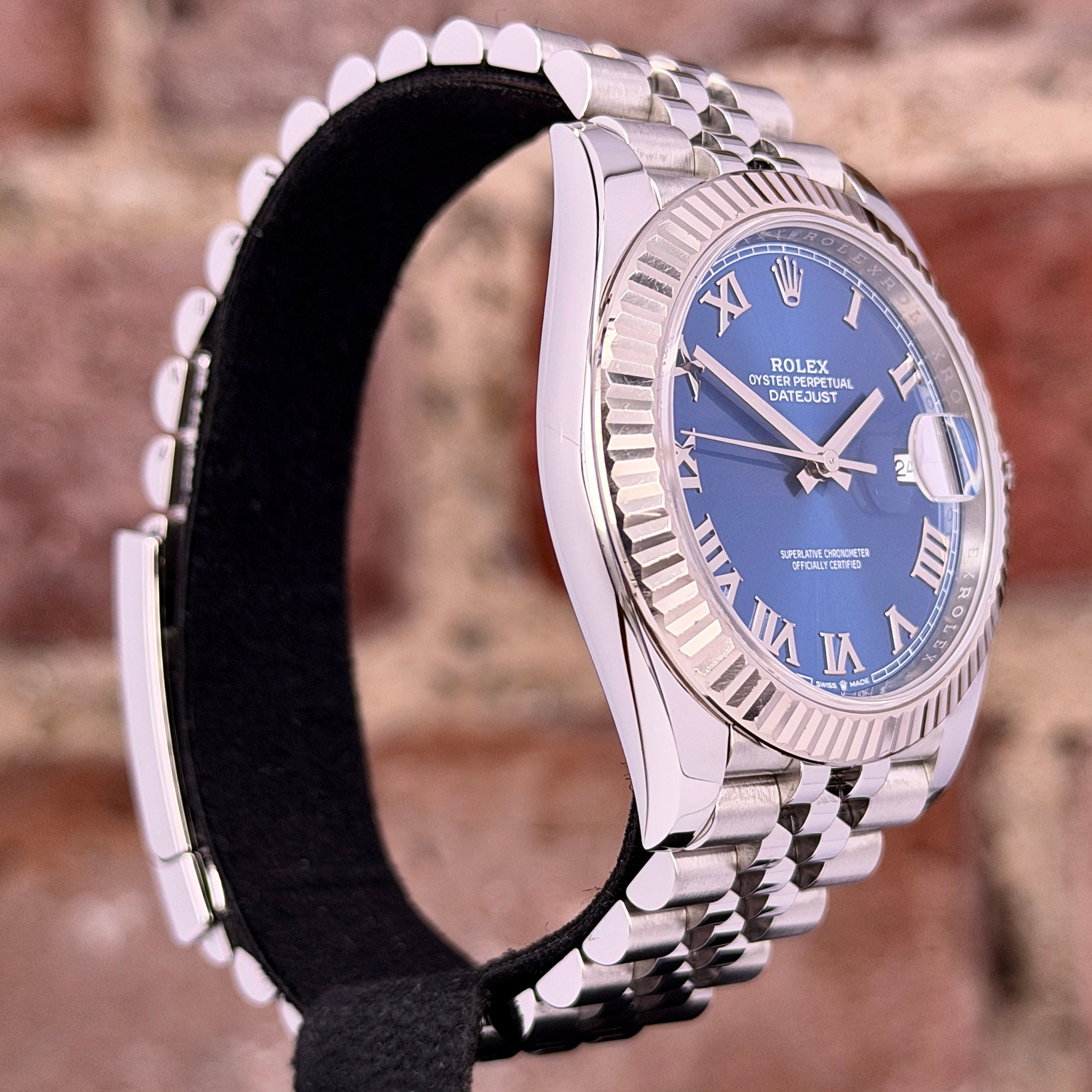 Rolex Datejust 41 -  Blaues Zifferblatt Azzurro, Modell 2021, Ref. 126334