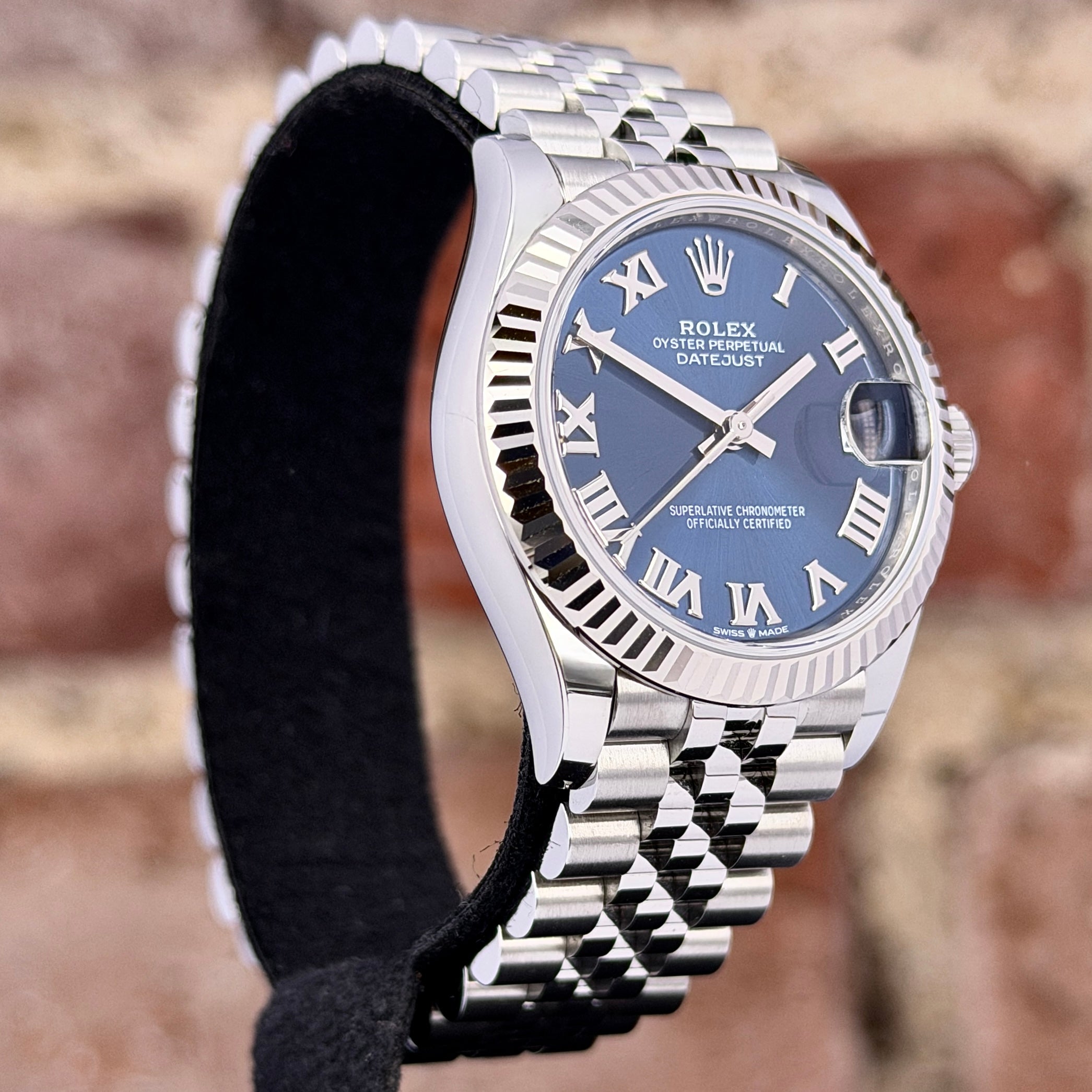 Rolex Datejust 31 - Blau Römisches Zifferblatt, Modell 2024, Ref.278274