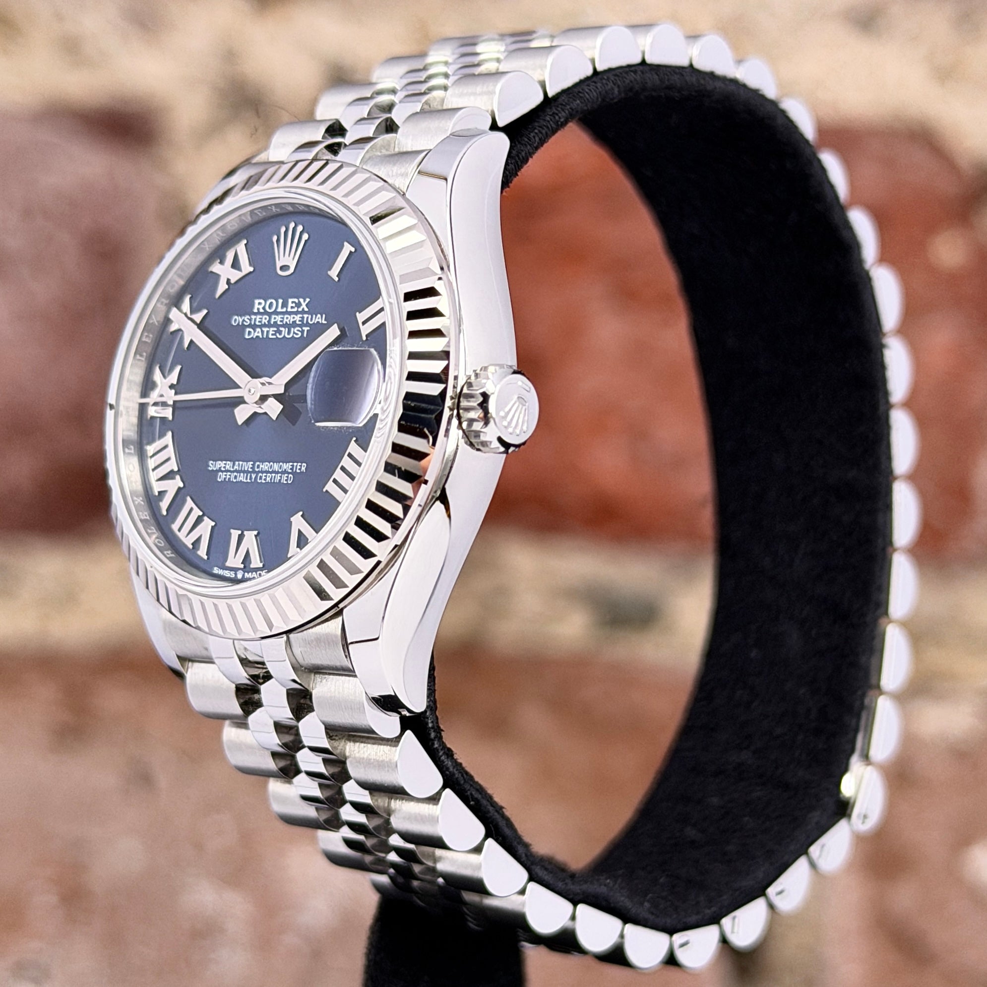Rolex Datejust 31 - Blau Römisches Zifferblatt, Modell 2024, Ref.278274