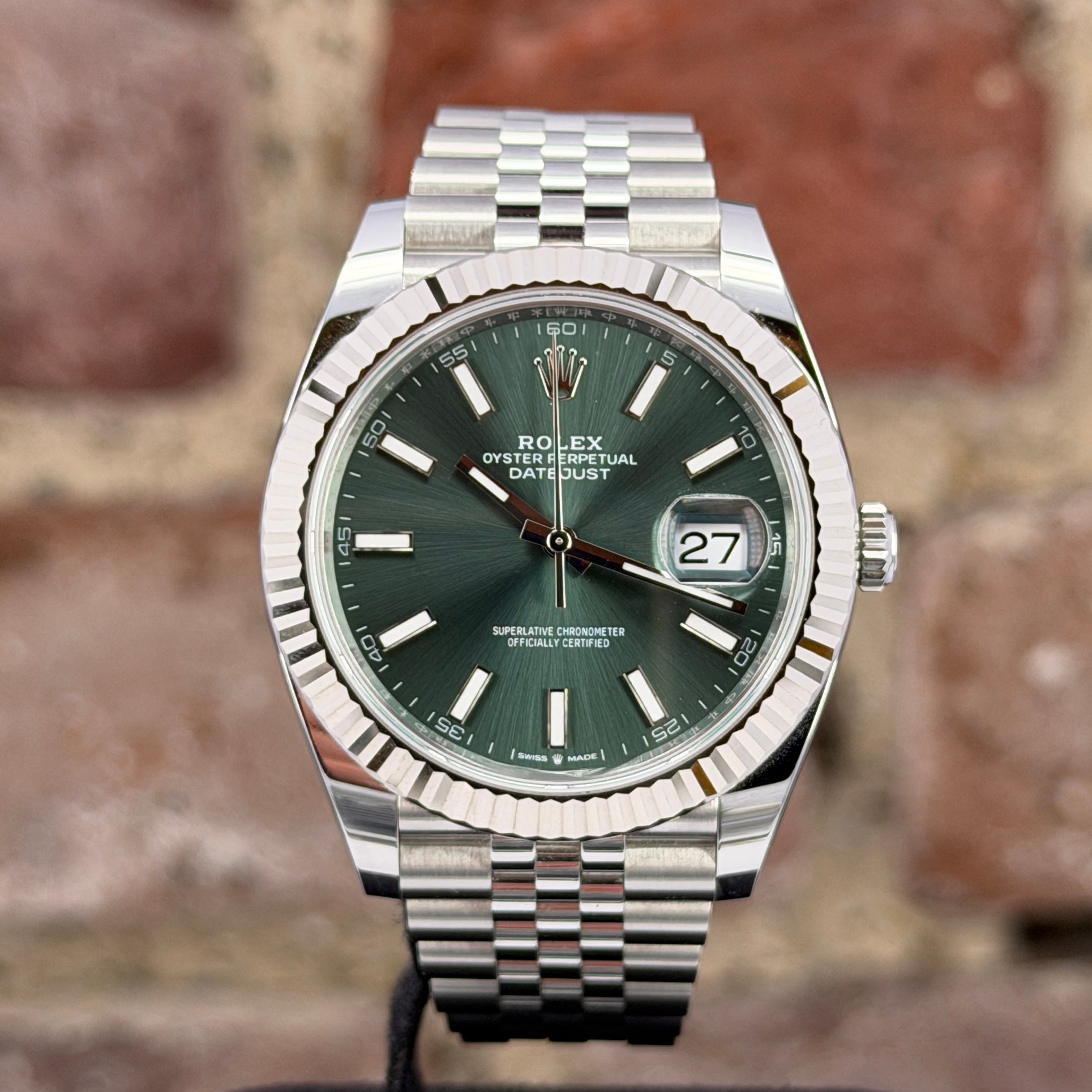 Rolex Datejust 41 - Grünes Zifferblatt, Modell 2024, Ref.126334
