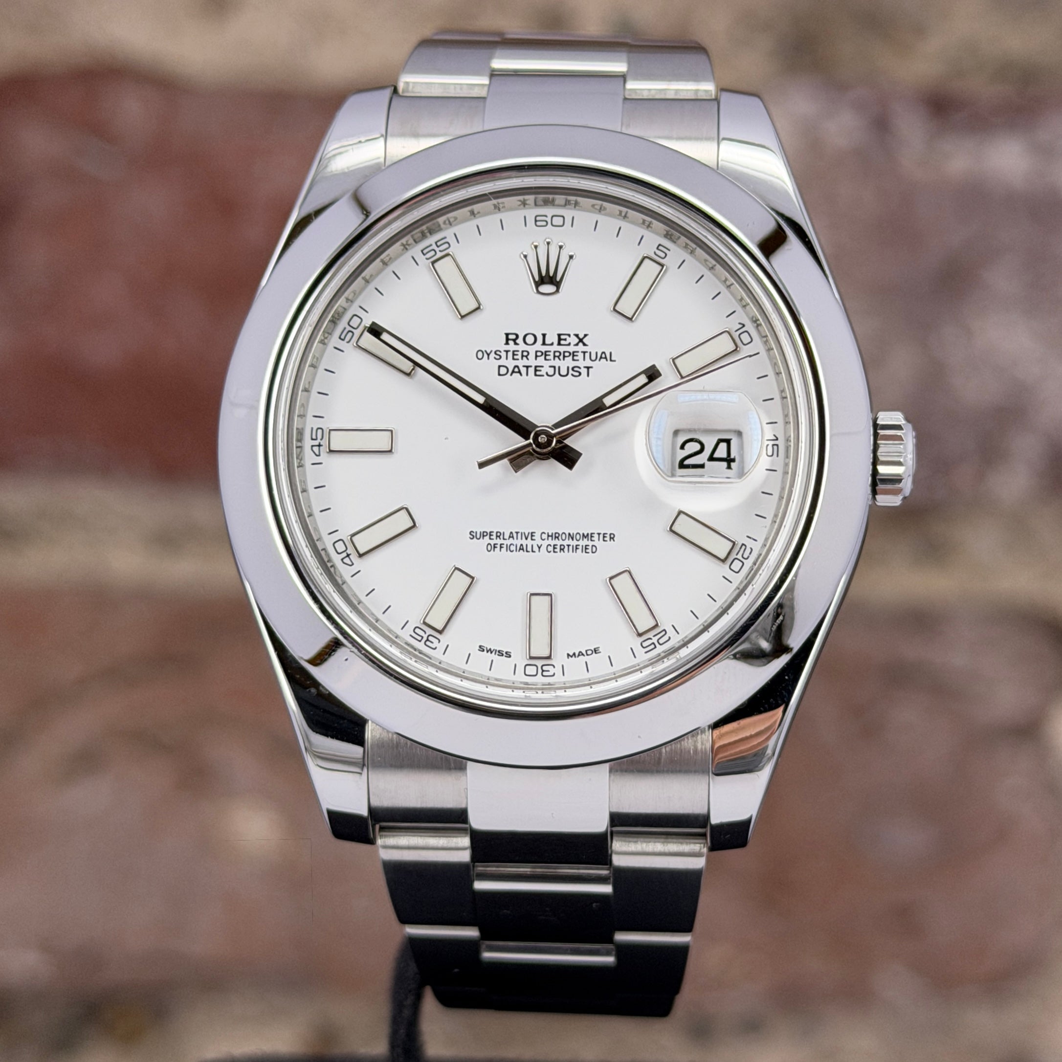 Rolex Datejust II 41 - Weißes Zifferblatt, Ref. 116300