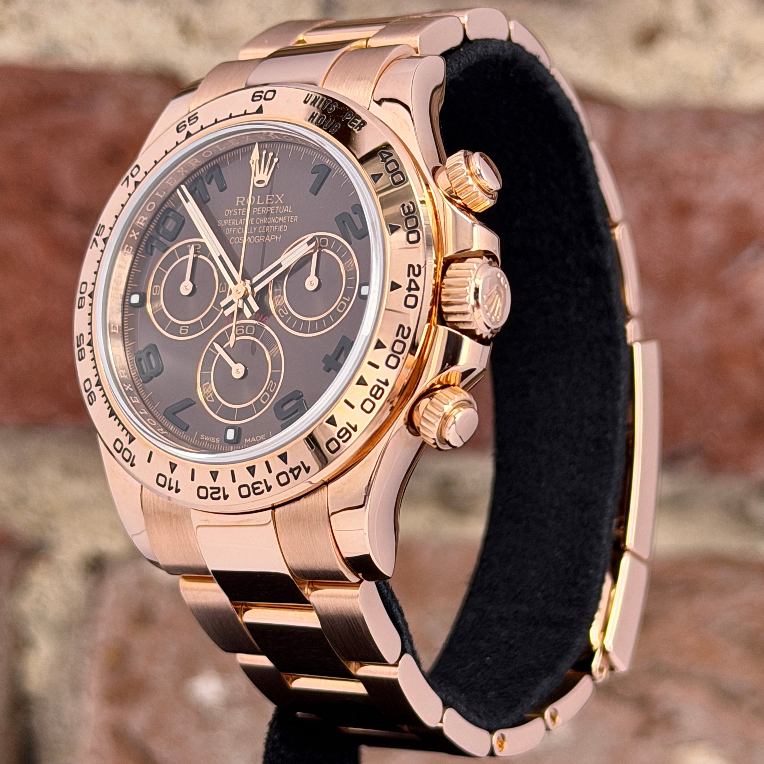 Rolex Daytona - Braunes Zifferblatt `Choco`, Modell 2019, Ref.116505