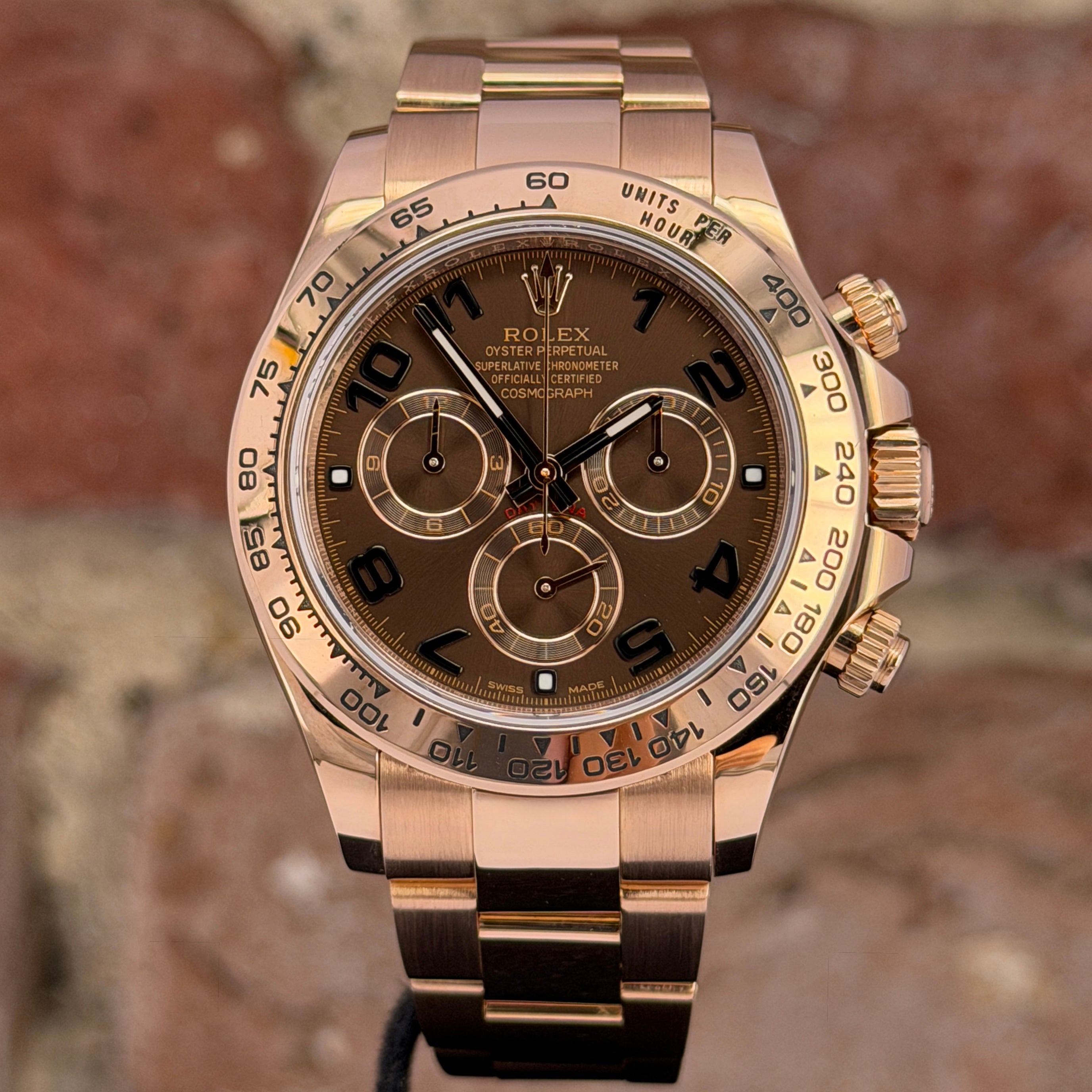 Rolex Daytona - Braunes Zifferblatt `Choco`, Modell 2019, Ref.116505
