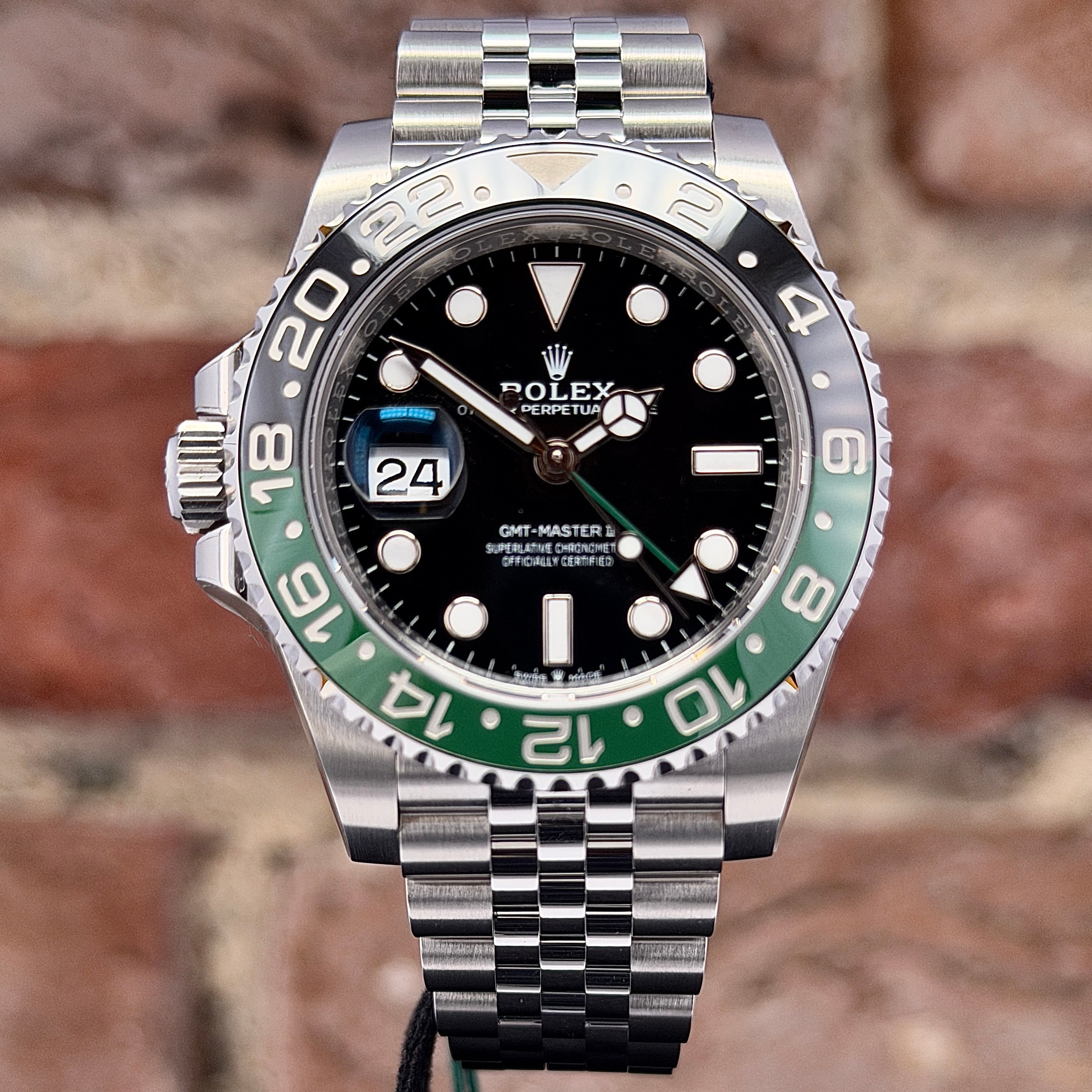 Rolex Gmt Master 40, Schwarzes Zifferblatt, Modell 2024, Ref.126720VNTR