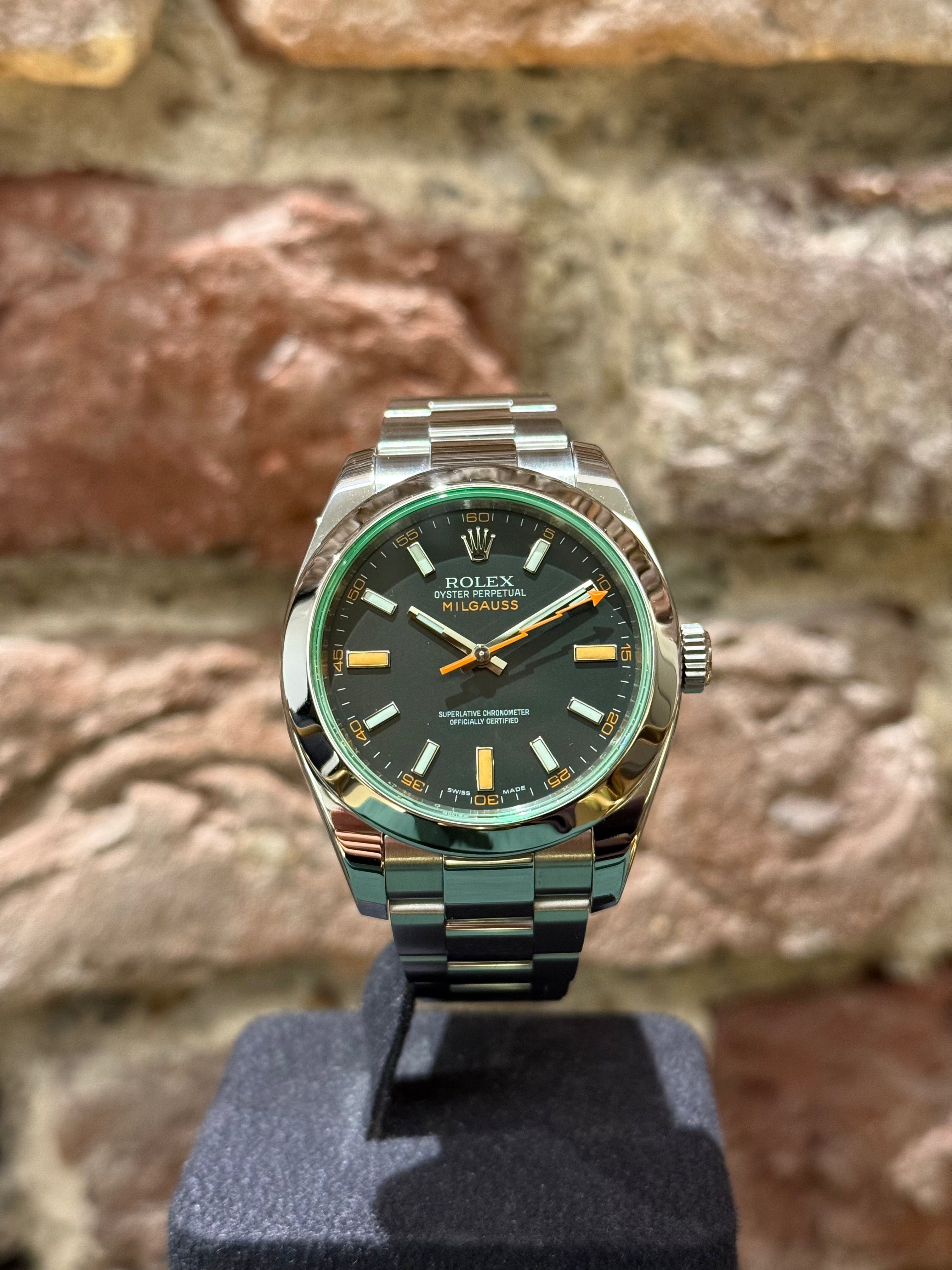 Rolex Milgauss - Schwarzes Zifferblatt, Modell 2008, Ref. 116400