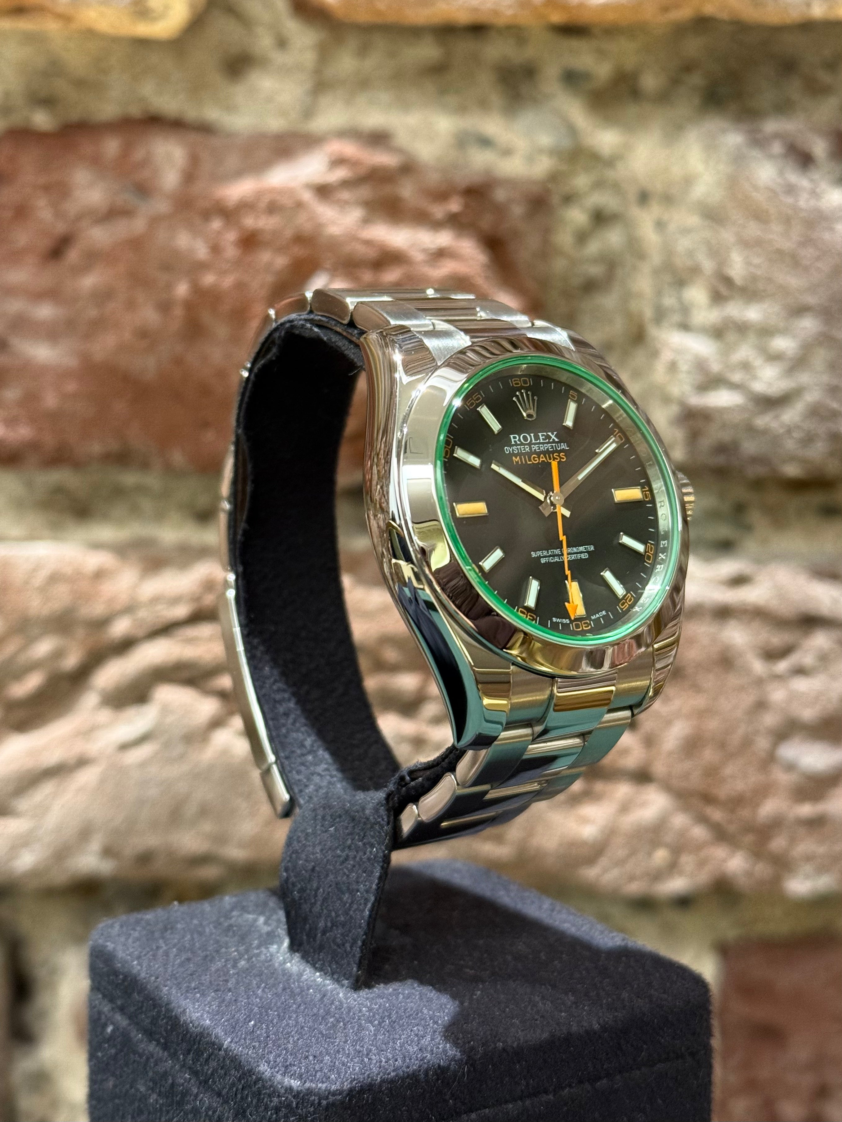 Rolex Milgauss - Schwarzes Zifferblatt, Modell 2008, Ref. 116400