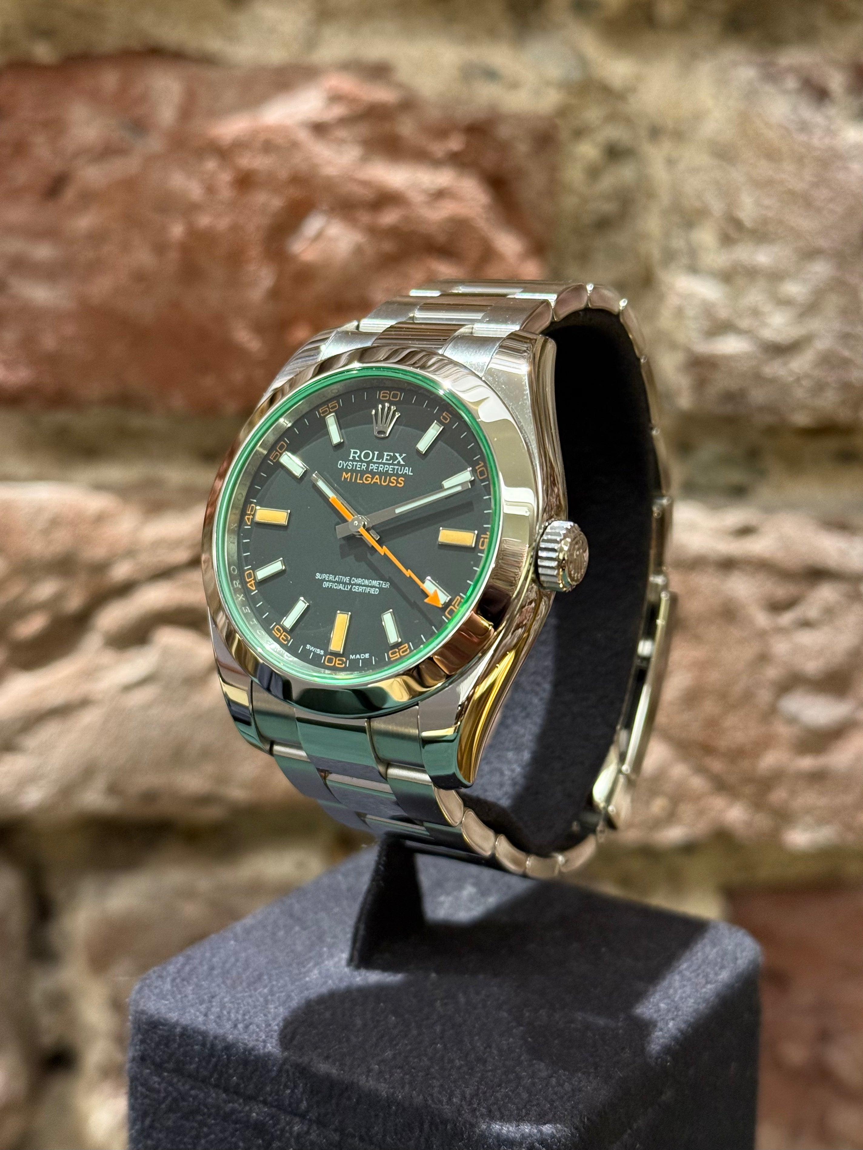 Rolex Milgauss - Schwarzes Zifferblatt, Modell 2008, Ref. 116400