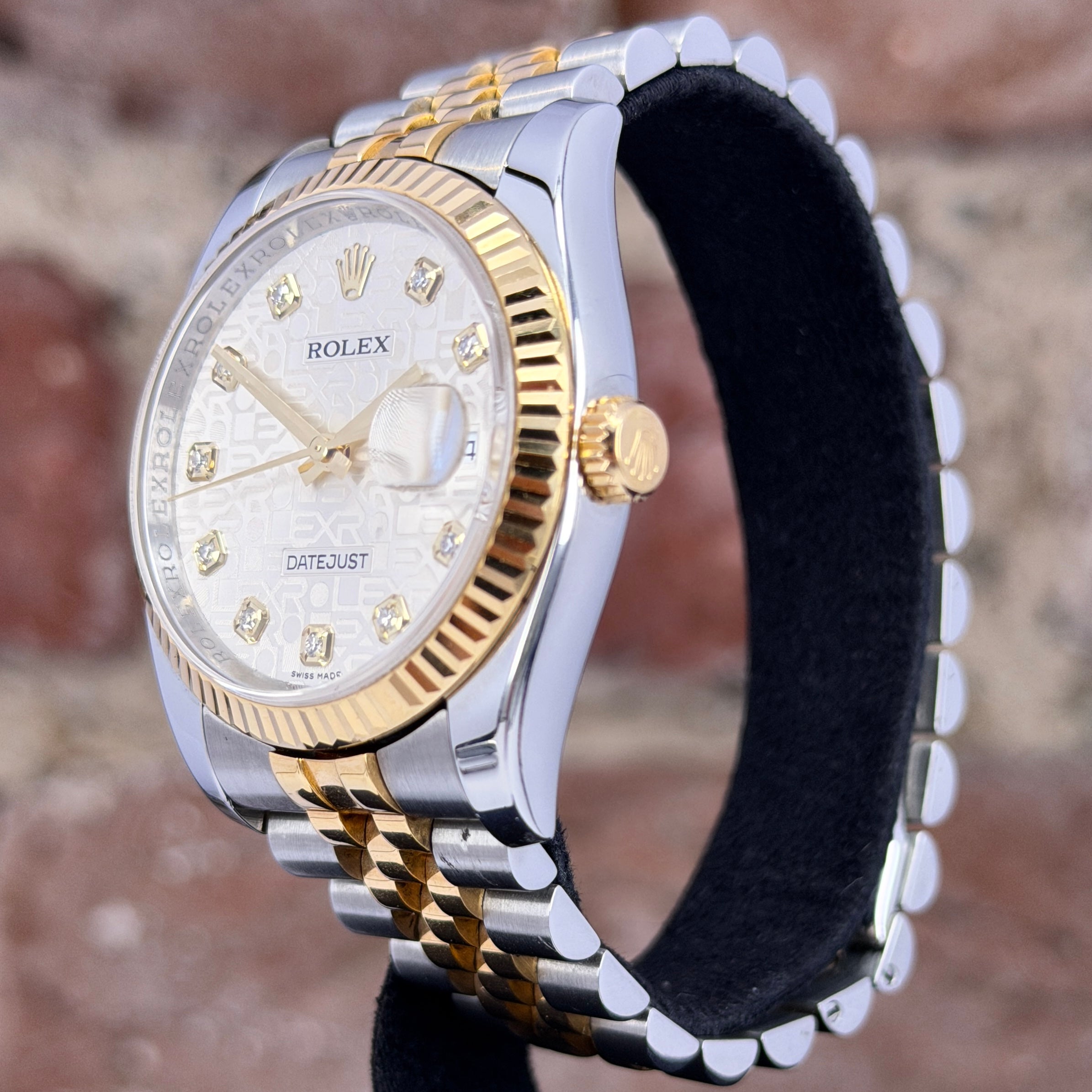 Rolex Datejust 36 - Rolex Zifferblatt mit Diamanten, Ref.116233, Modell 2011