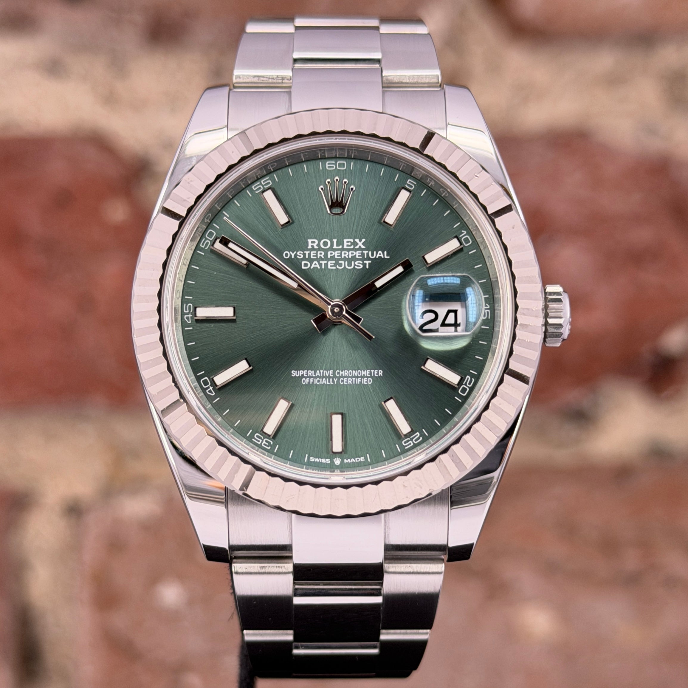 Rolex Datejust 41 - Grünes Zifferblatt, Modell 2022, Ref.126334