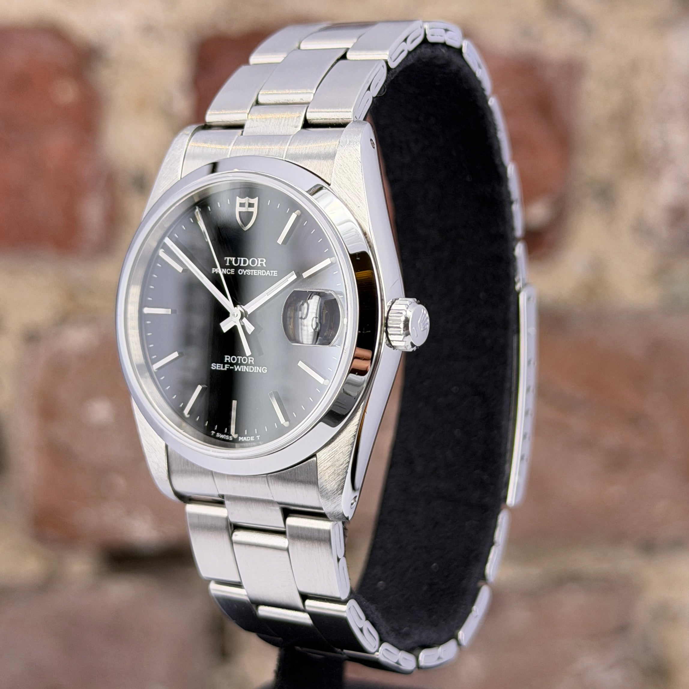 Tudor Prince Date - Schwarzes Zifferblatt, Modell 1997, Ref. 74000N